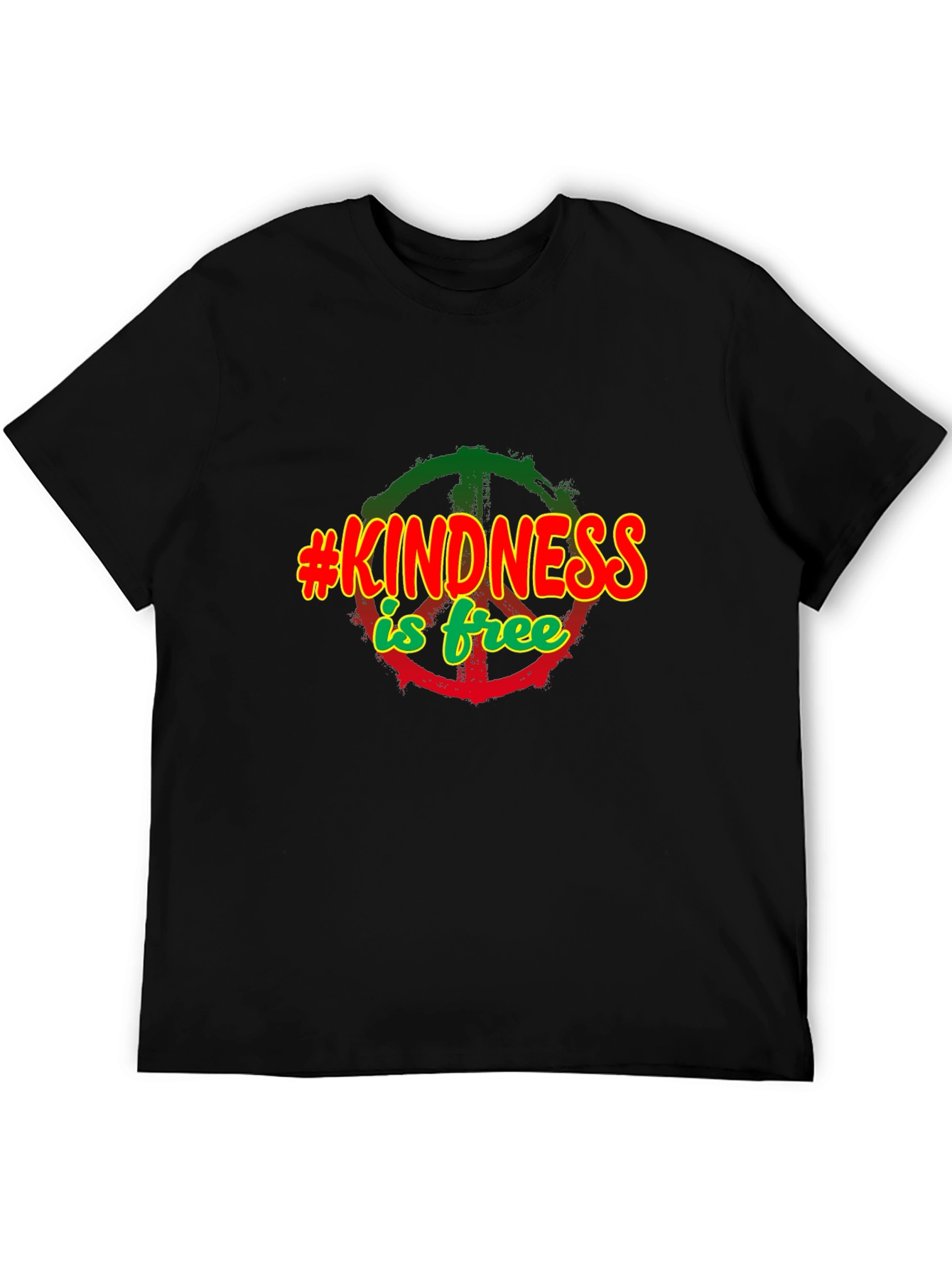 Kindness is Free Black T-Shirt