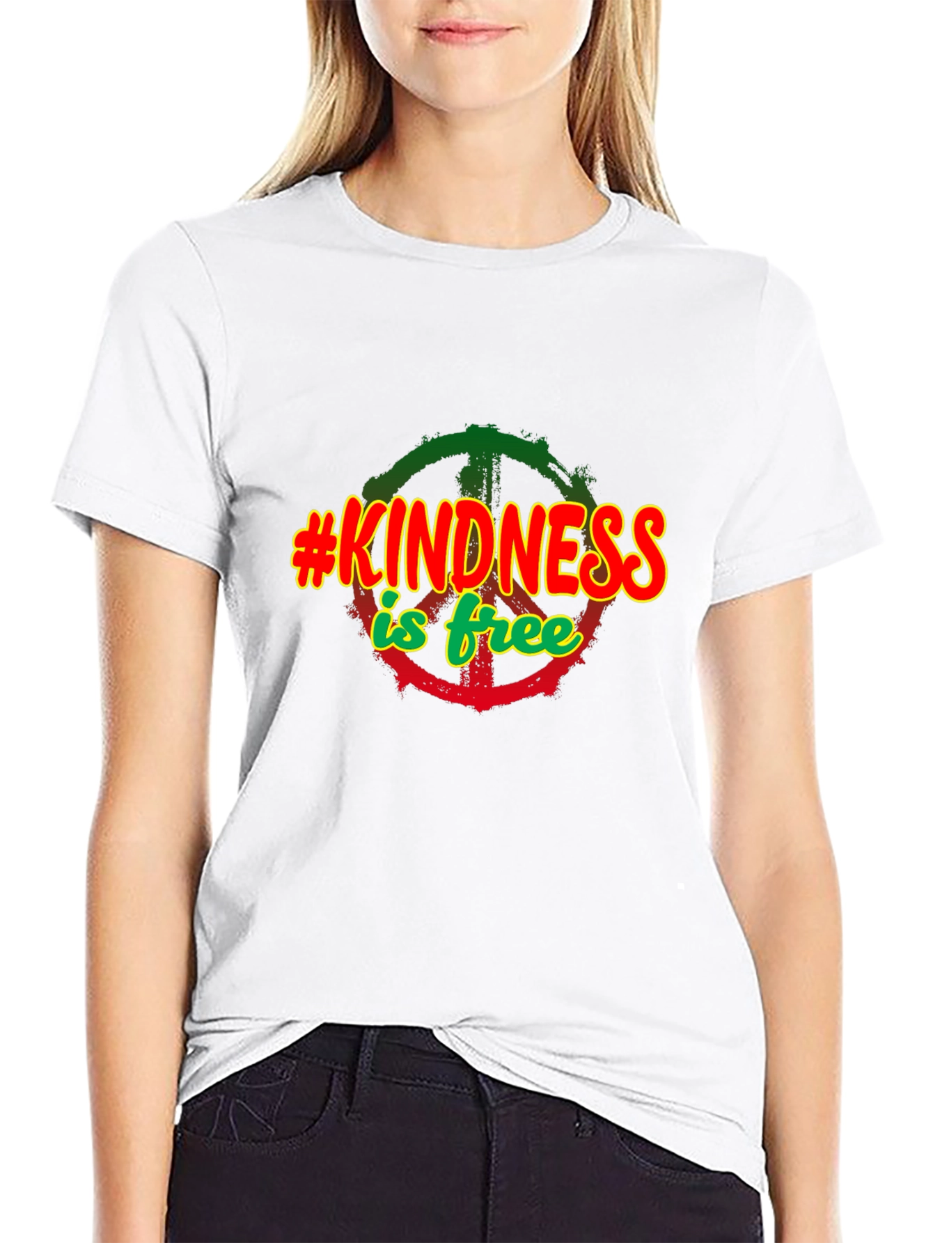 Kindness is Free Black T-Shirt