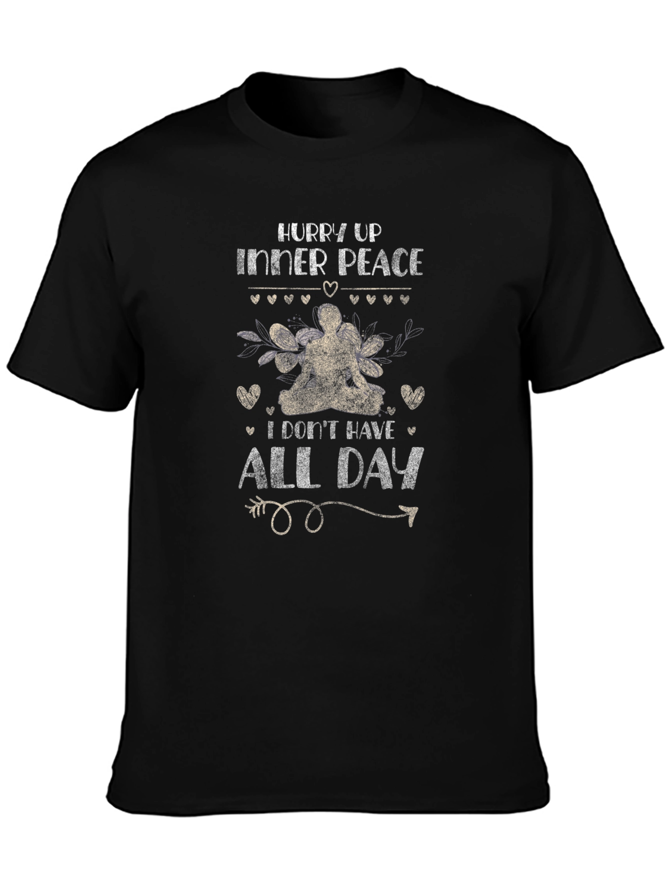 Funny Hurry Up Inner Peace T-Shirt