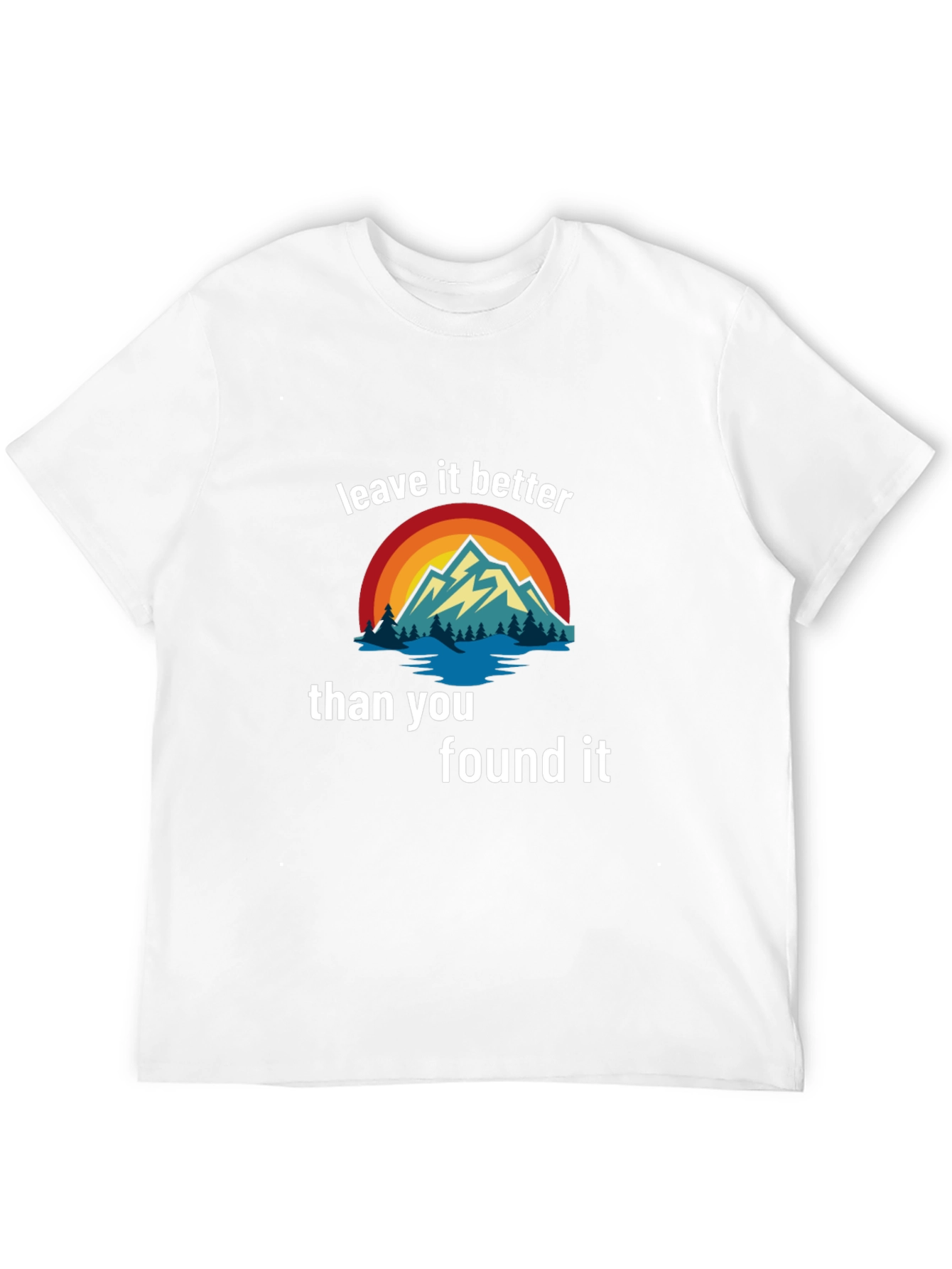 Leave It Better T-Shirt - Mountain Graphic Tee
