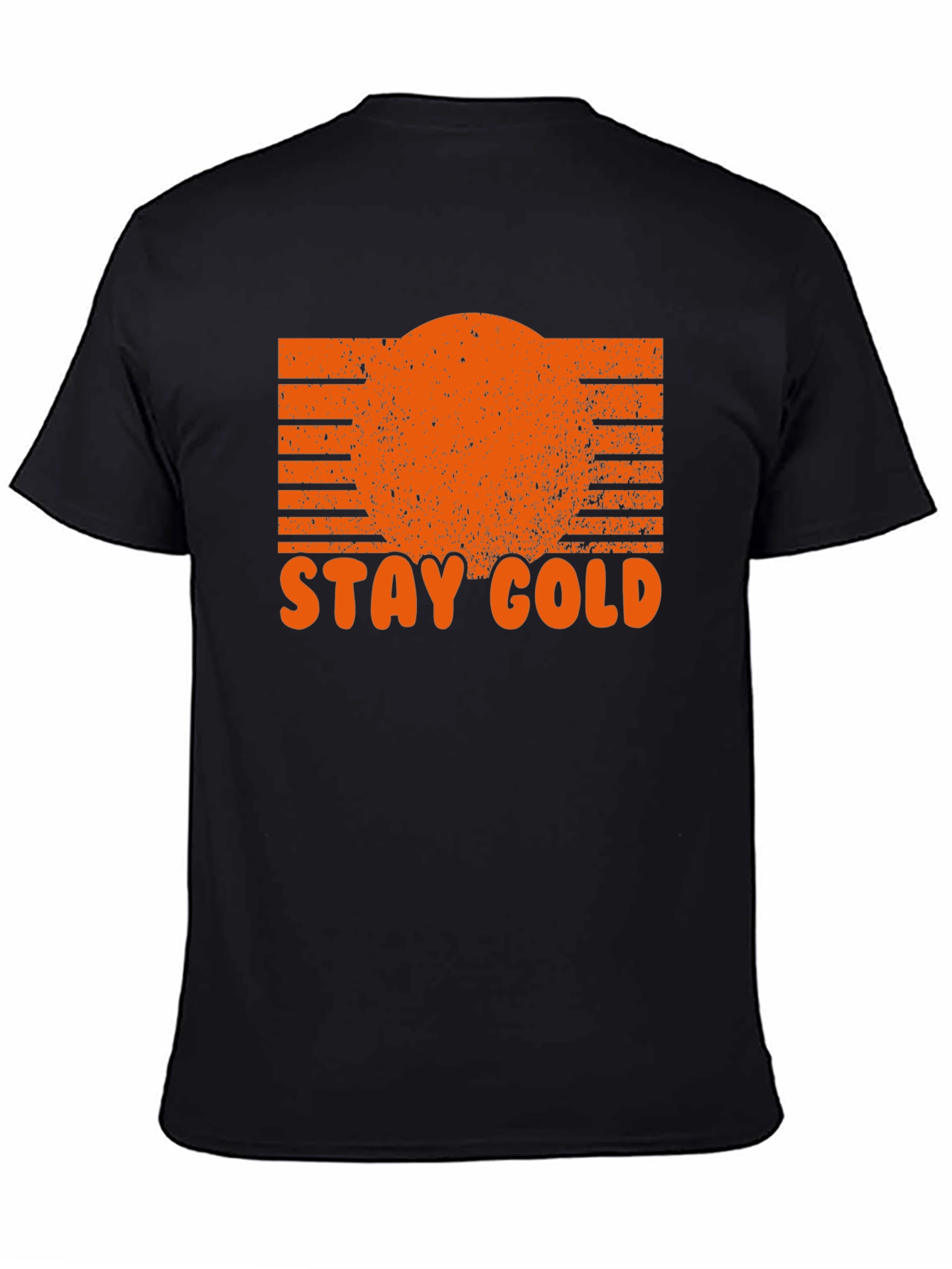 Stay Gold Graphic Tee - Retro Sunset T-Shirt