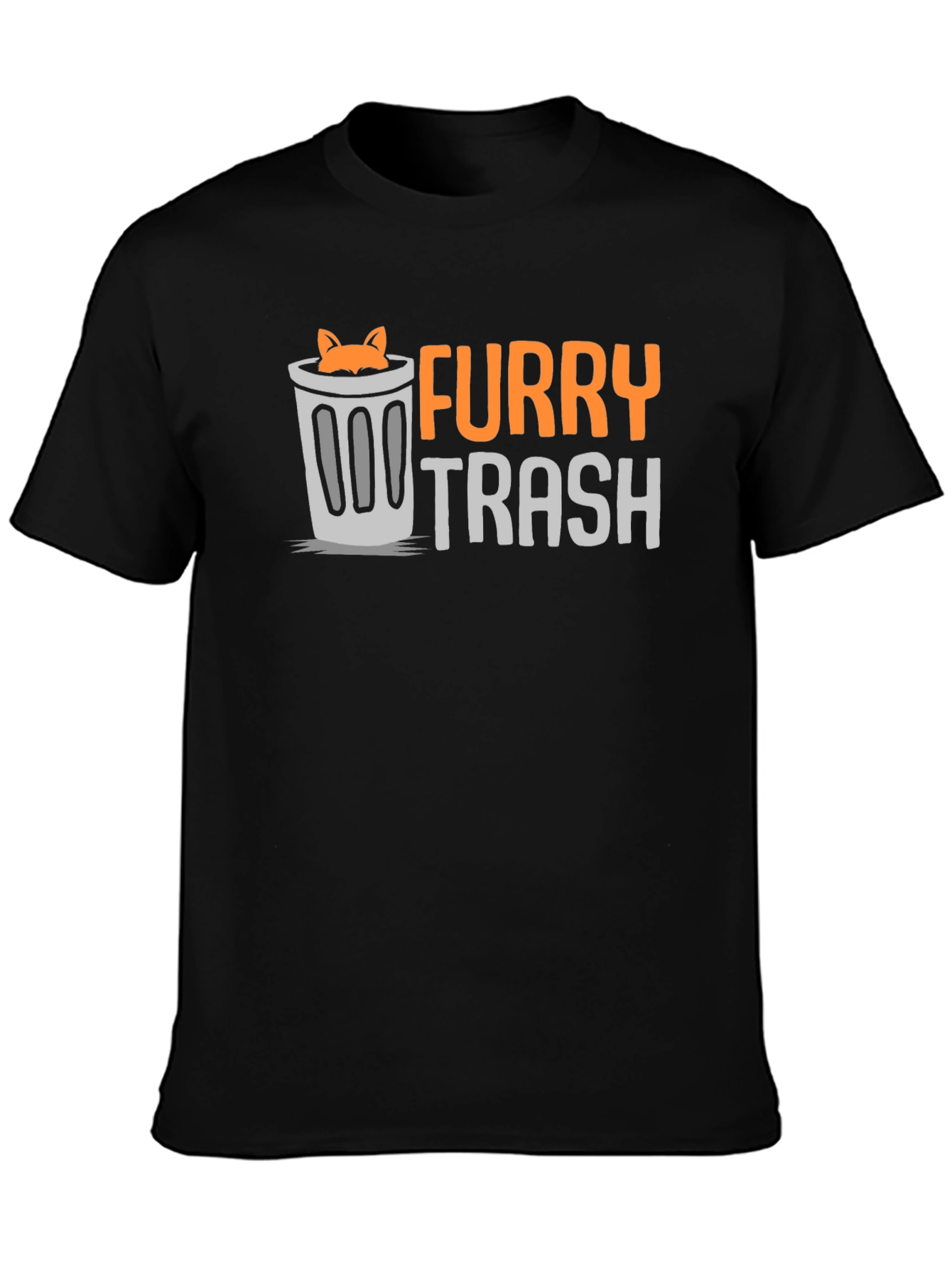 Furry Trash T-Shirt - Novelty Graphic Tee