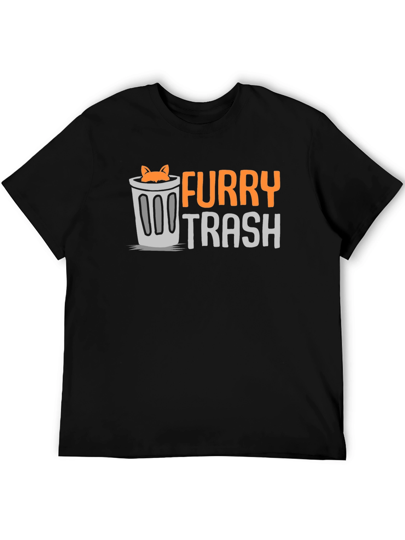 Furry Trash T-Shirt - Novelty Graphic Tee