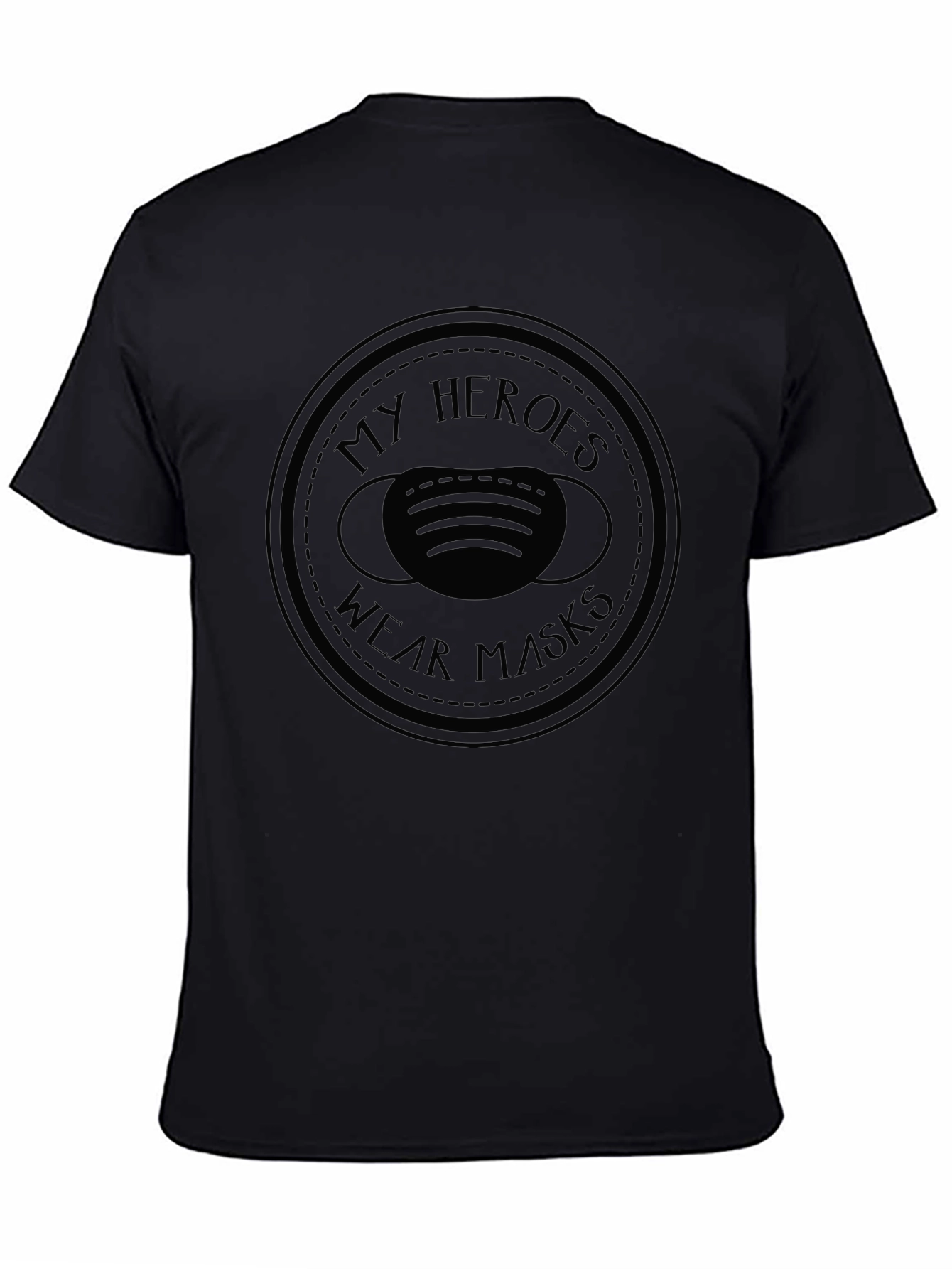 My Heroes Wear Masks Graphic T-Shirt