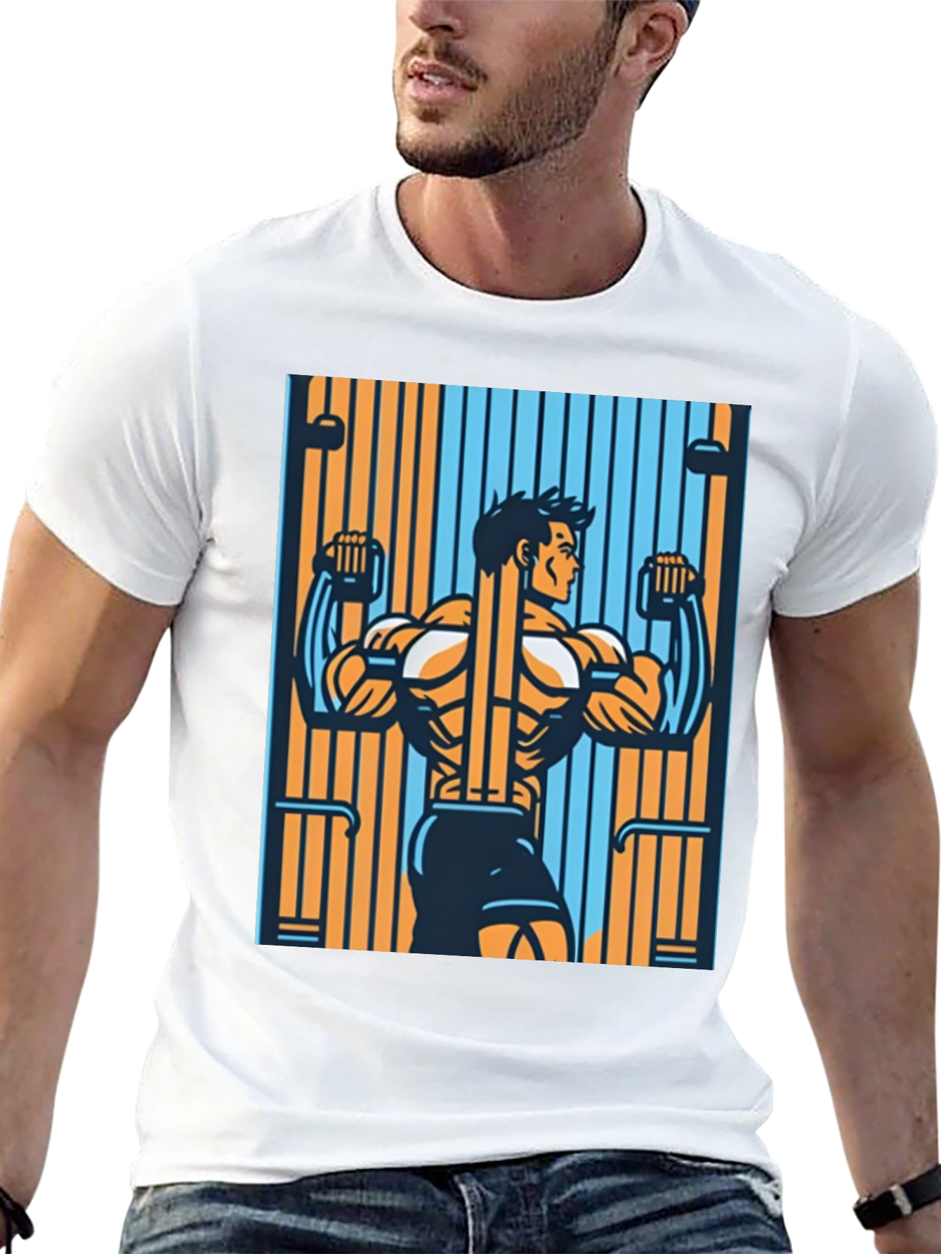 Gym Bodybuilder T-Shirt Workout Apparel