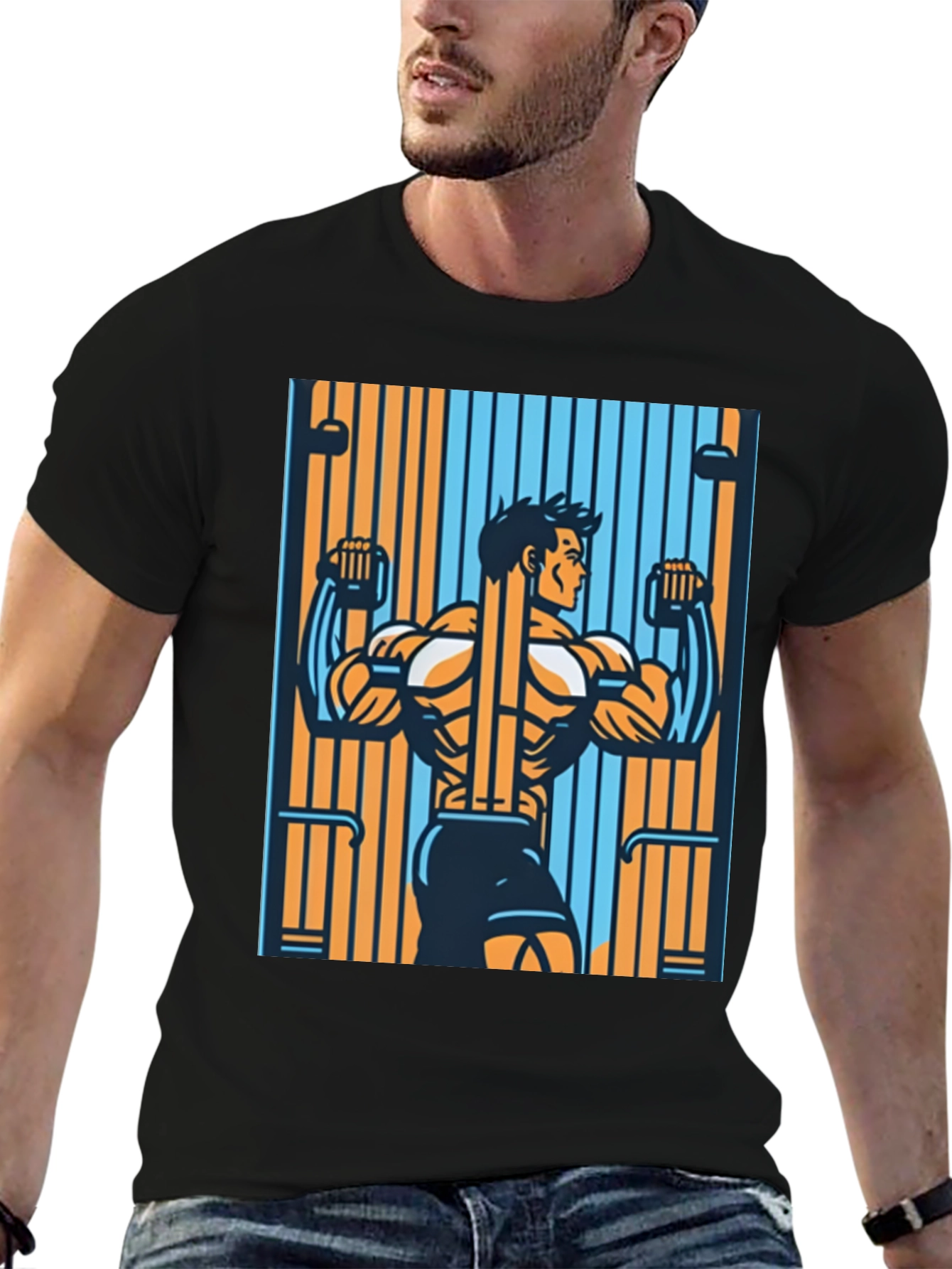 Gym Bodybuilder T-Shirt Workout Apparel