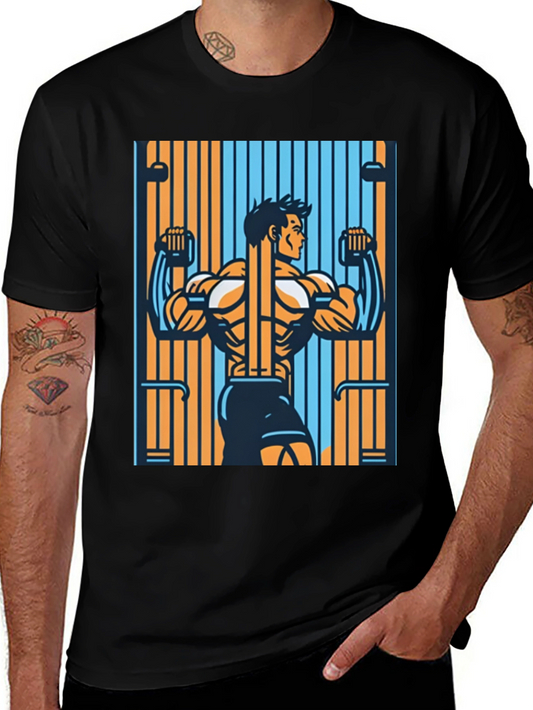 Gym Bodybuilder T-Shirt Workout Apparel