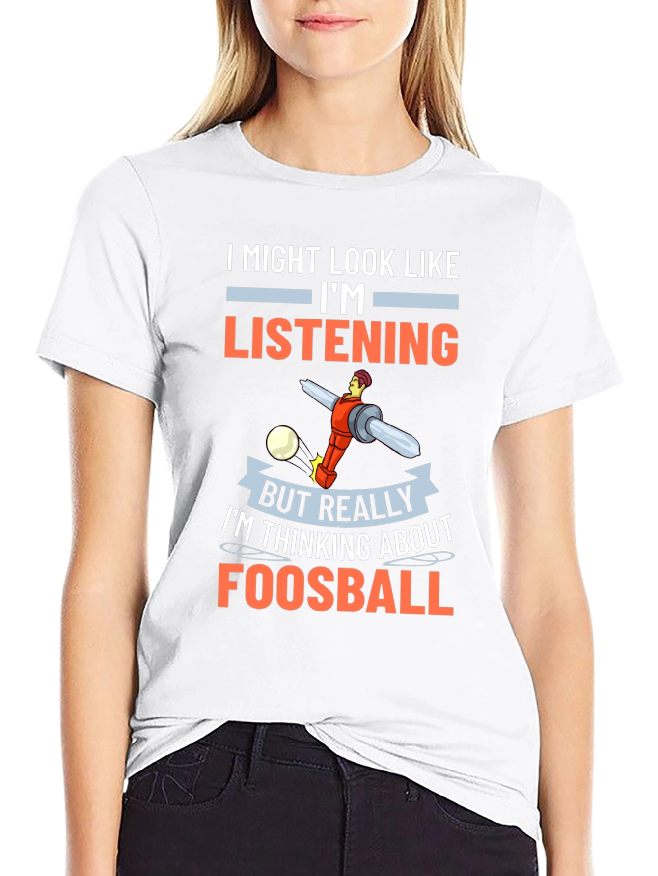 Foosball Thinking T-Shirt
