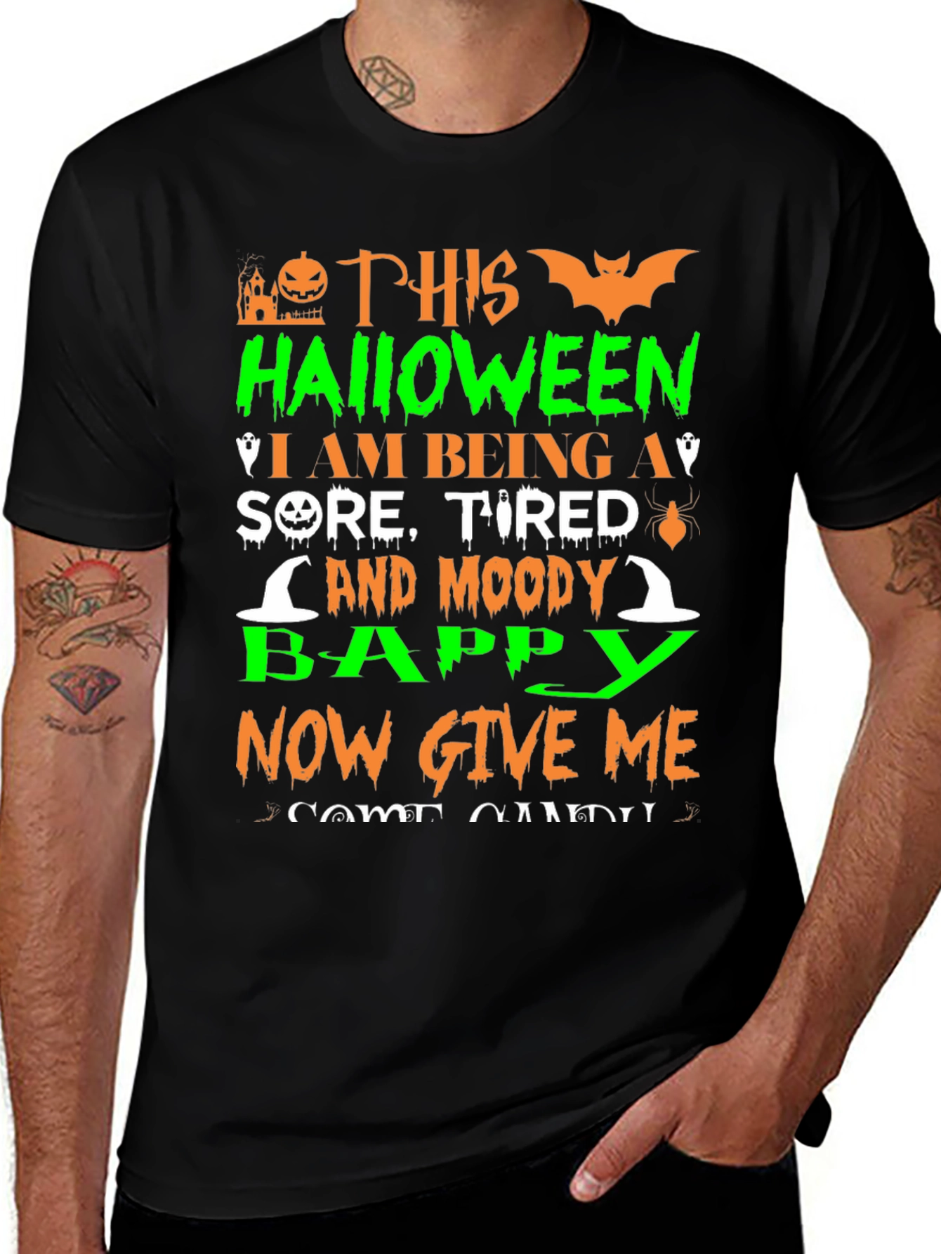 Funny Halloween Bappy T-Shirt