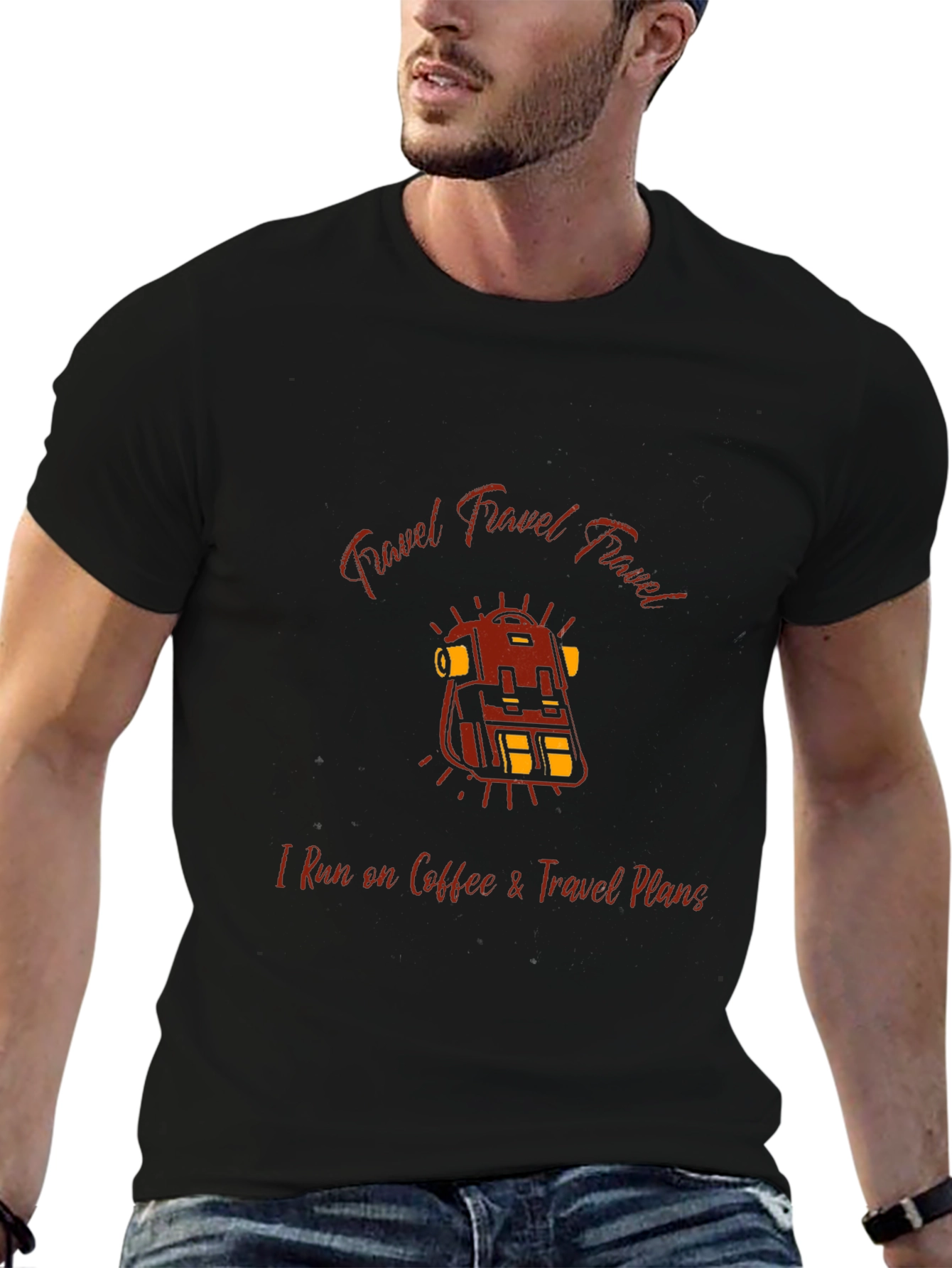 Travel-themed Graphic Tee