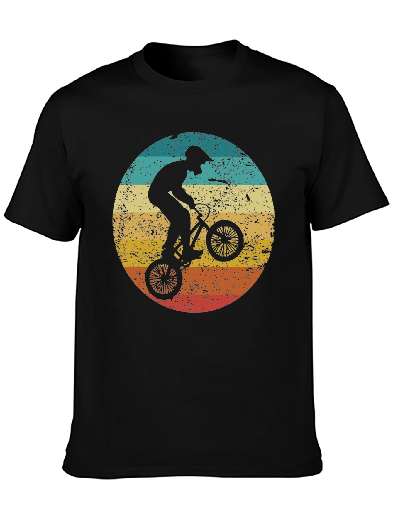Retro BMX Rider Graphic Tee