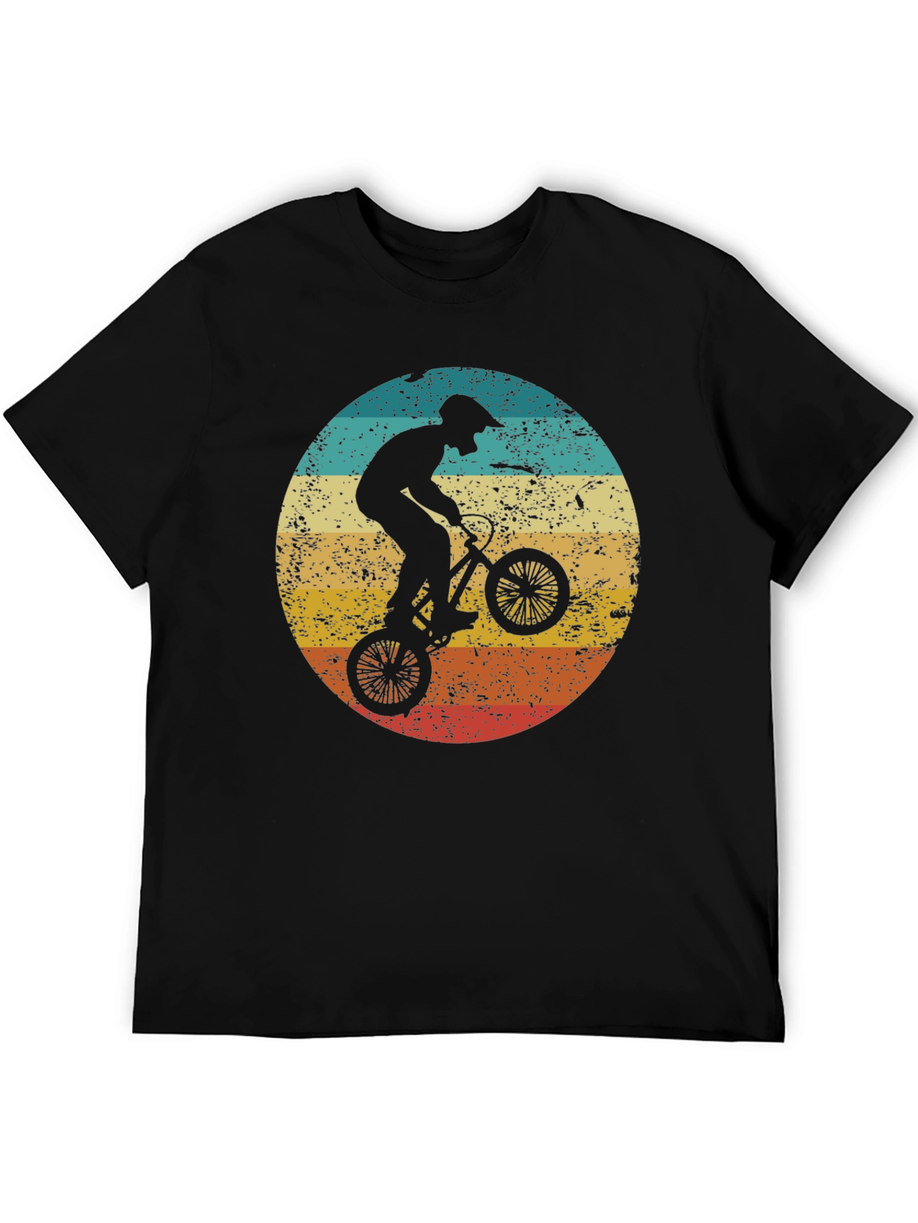 Retro BMX Rider Graphic Tee