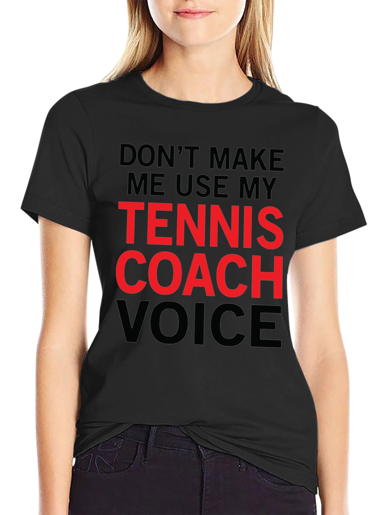 Tennis Coach Voice T-Shirt