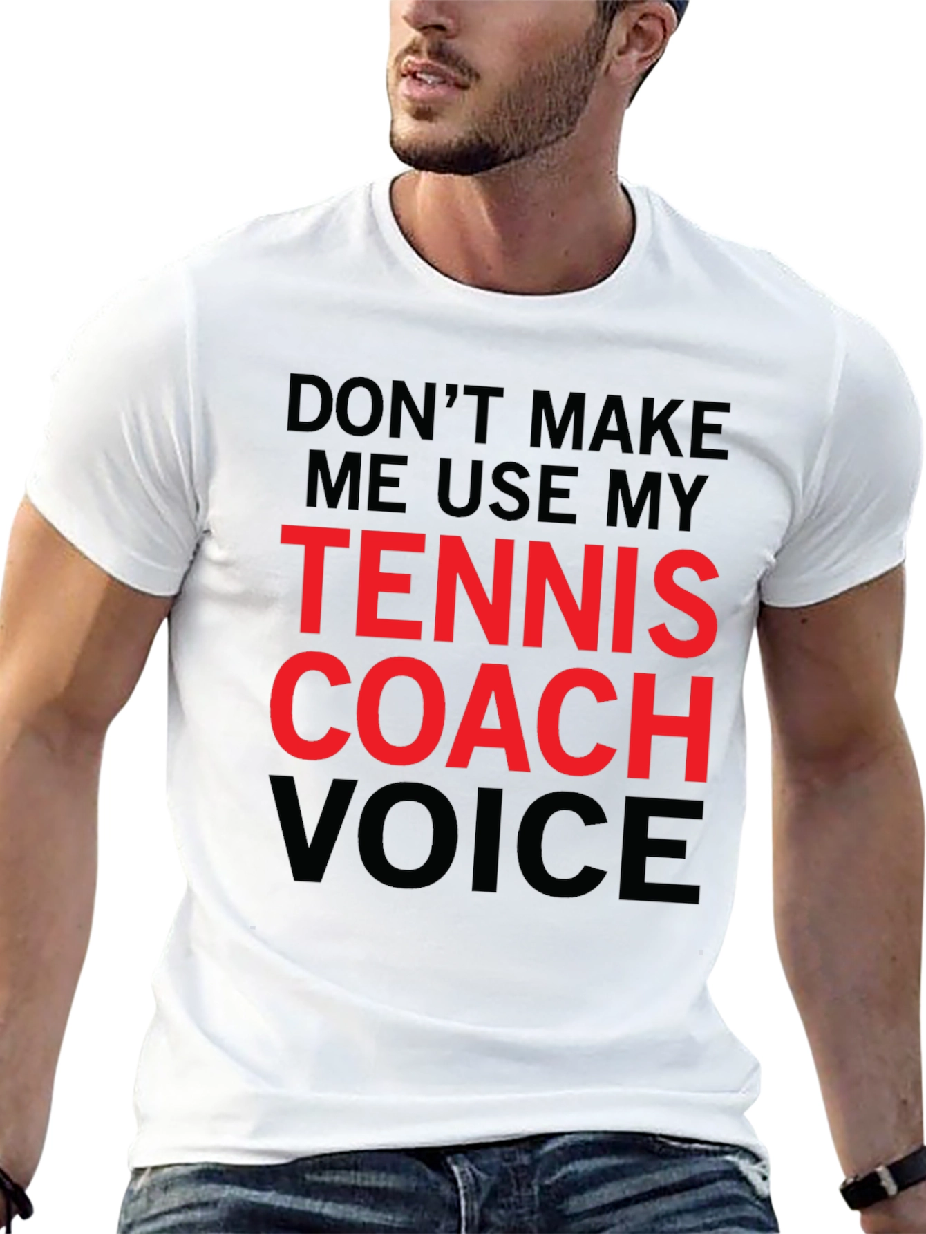 Tennis Coach Voice T-Shirt