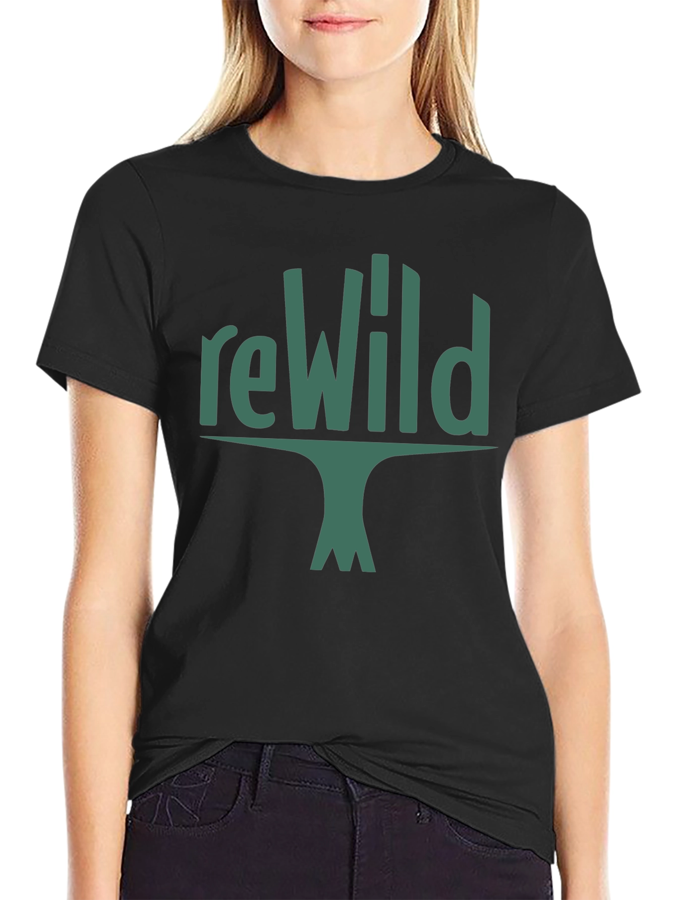 Rewild Tree Graphic Tee - Nature Inspired