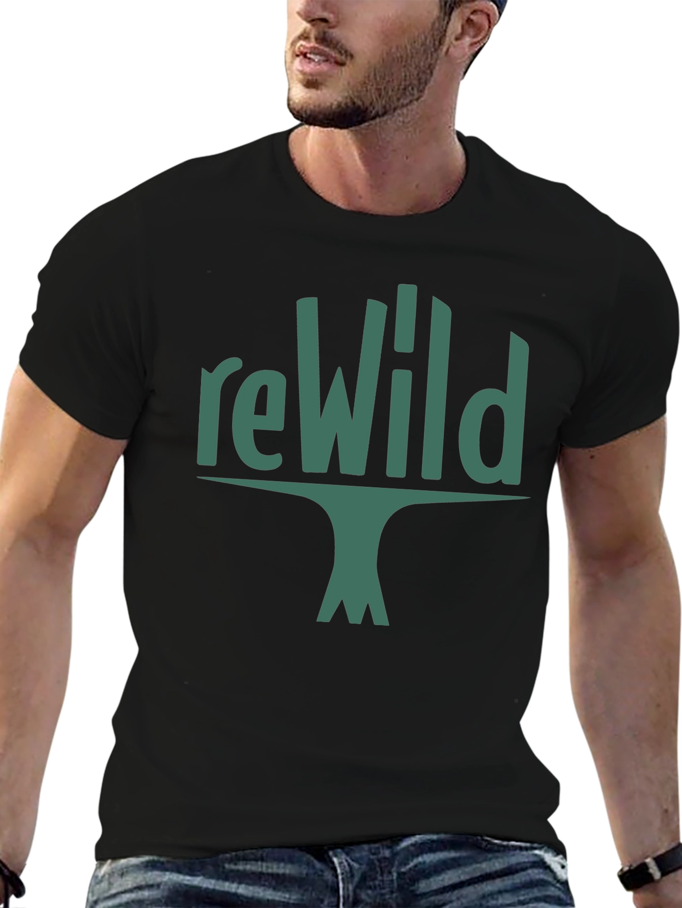 Rewild Tree Graphic Tee - Nature Inspired