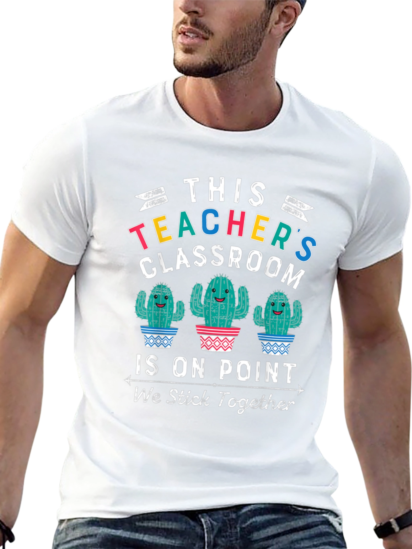 Teachers Classroom On Point Graphic T-Shirt