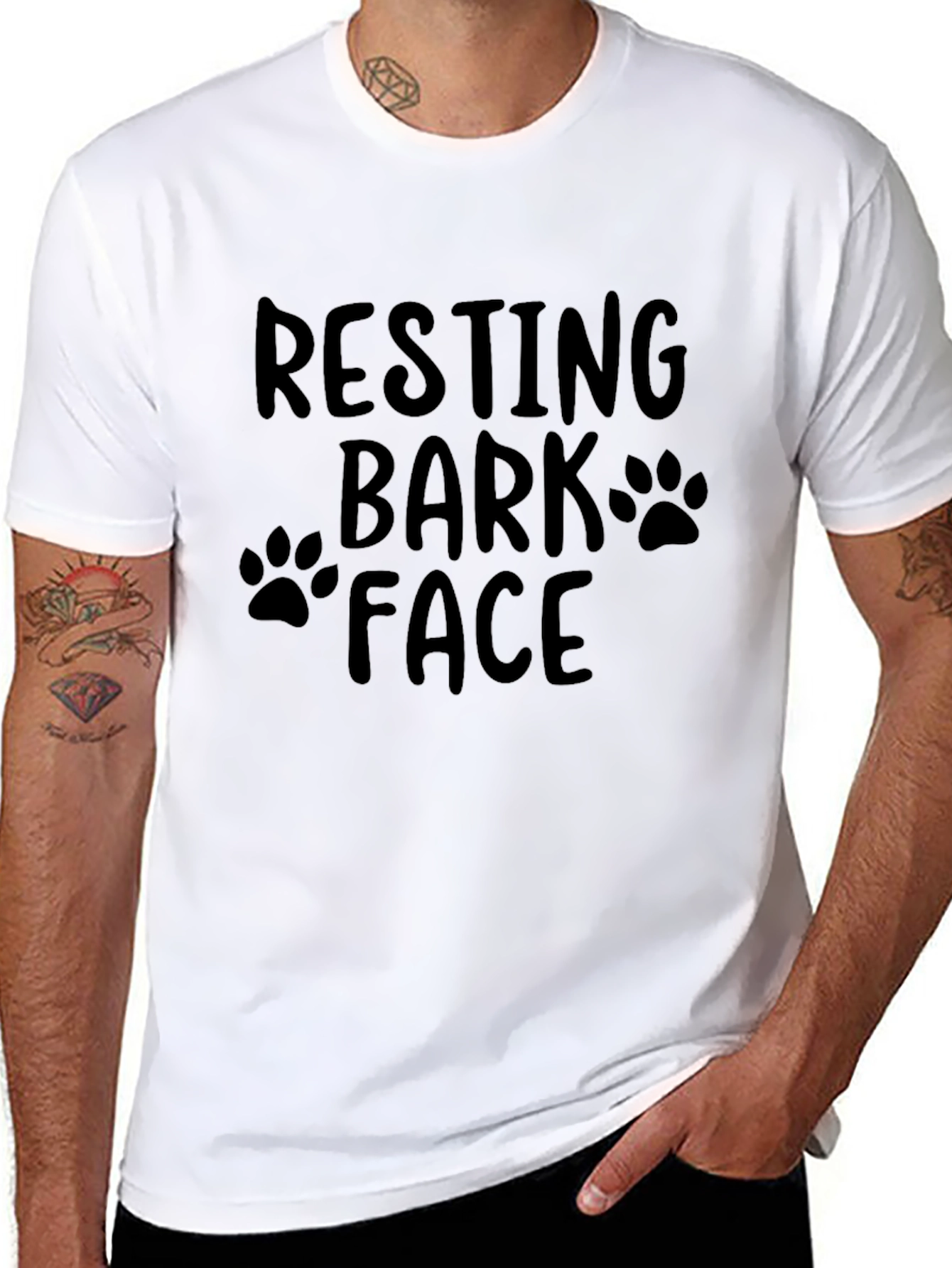 Resting Bark Face Tee