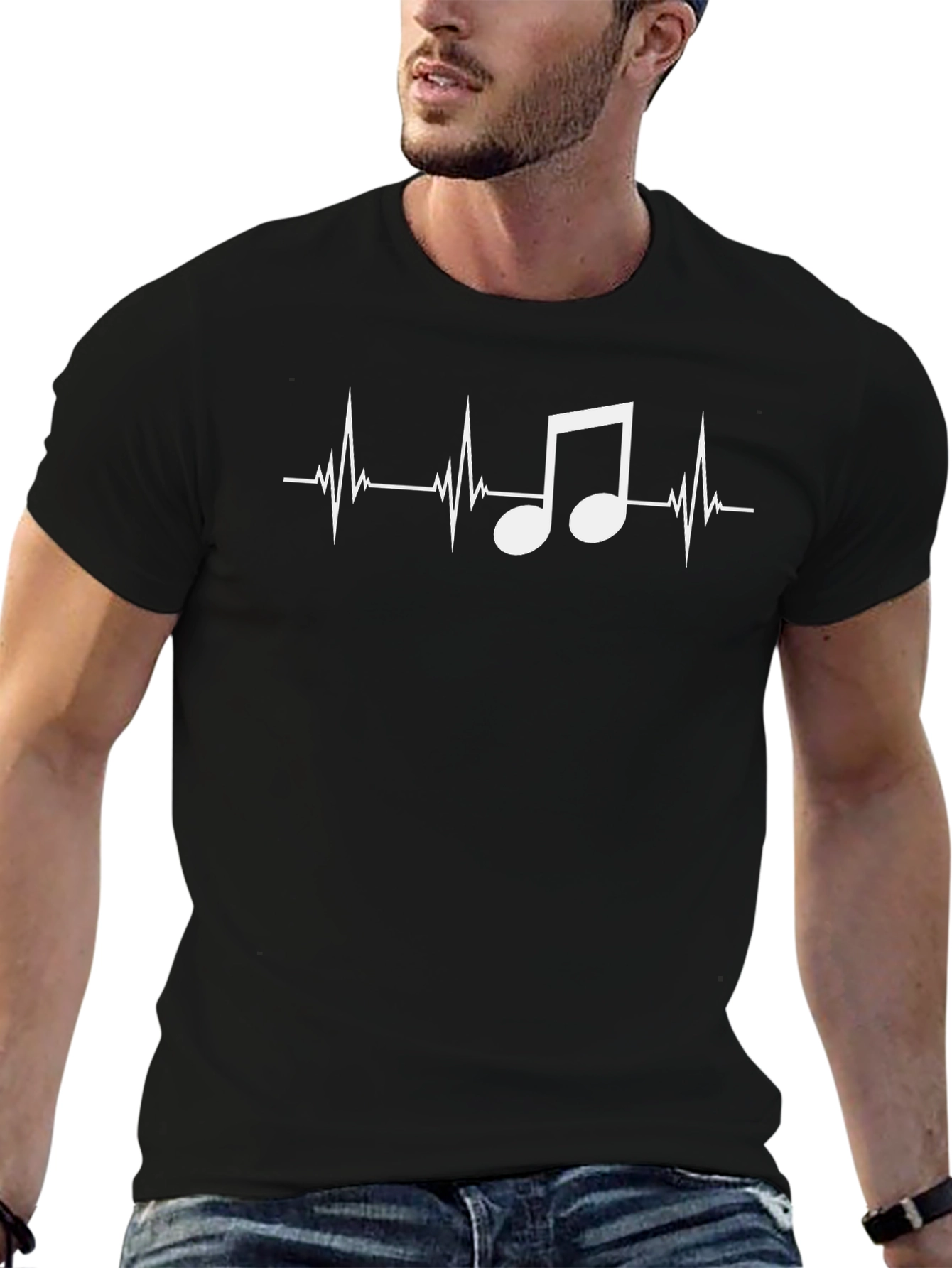 Musical Heartbeat T-Shirt - Rhythm of Life