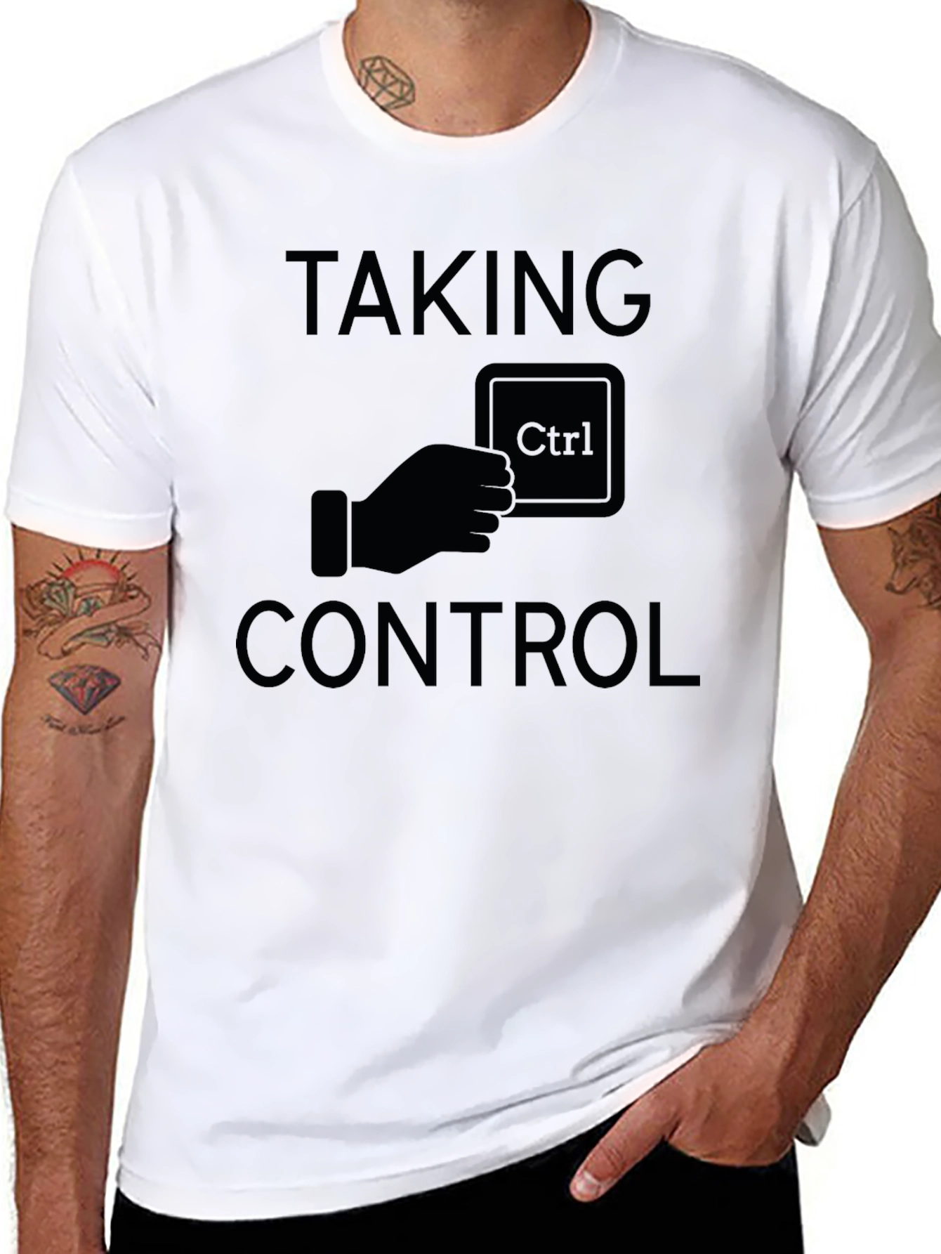 Taking Control Ctrl Key T-Shirt