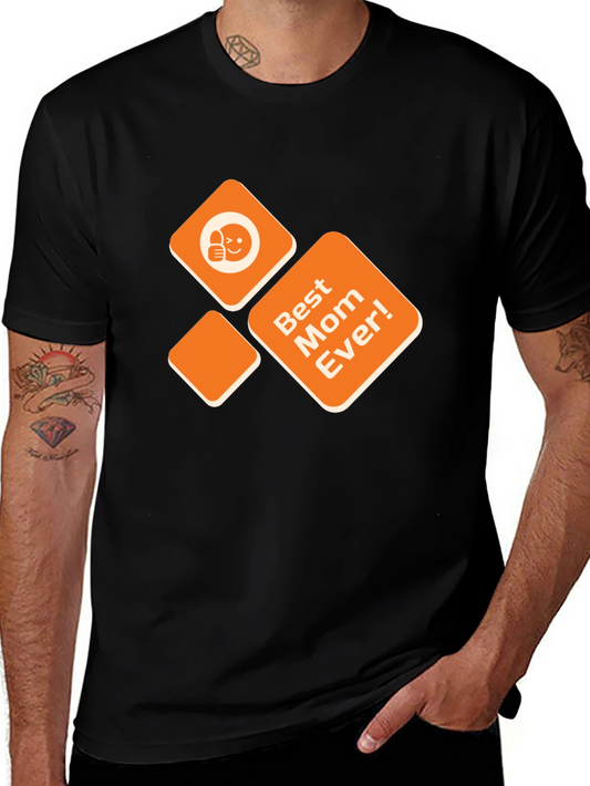 Best Mom Ever Black T-Shirt - Stylish & Comfortable