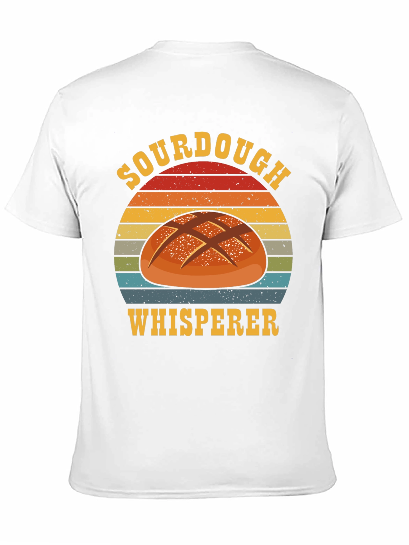 Sourdough Whisperer Graphic Tee - Black Cotton