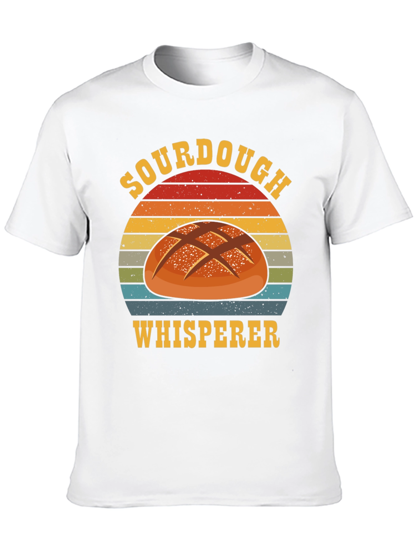 Sourdough Whisperer Graphic Tee - Black Cotton