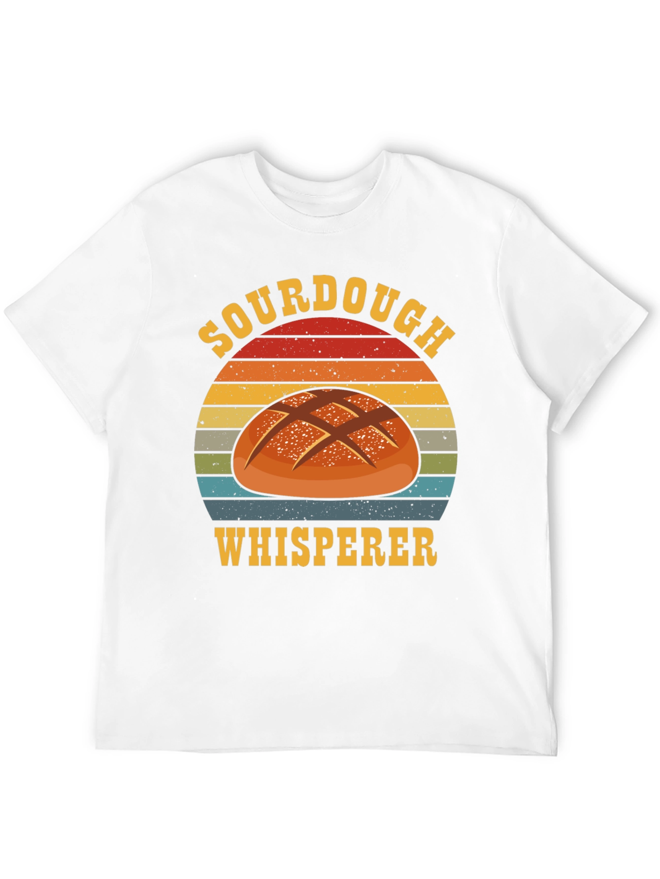 Sourdough Whisperer Graphic Tee - Black Cotton