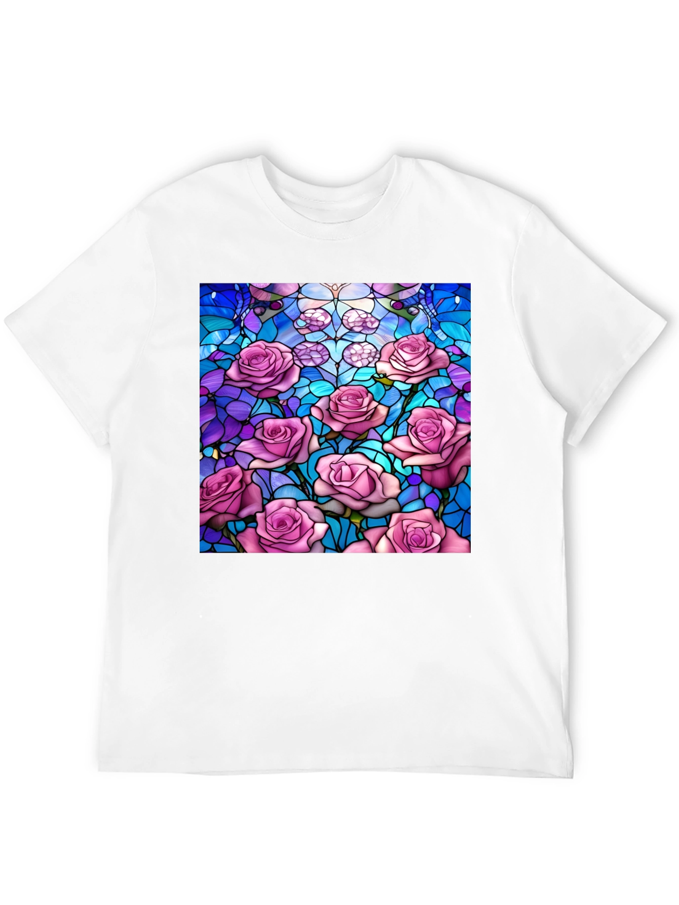 Floral Stained Glass T-Shirt