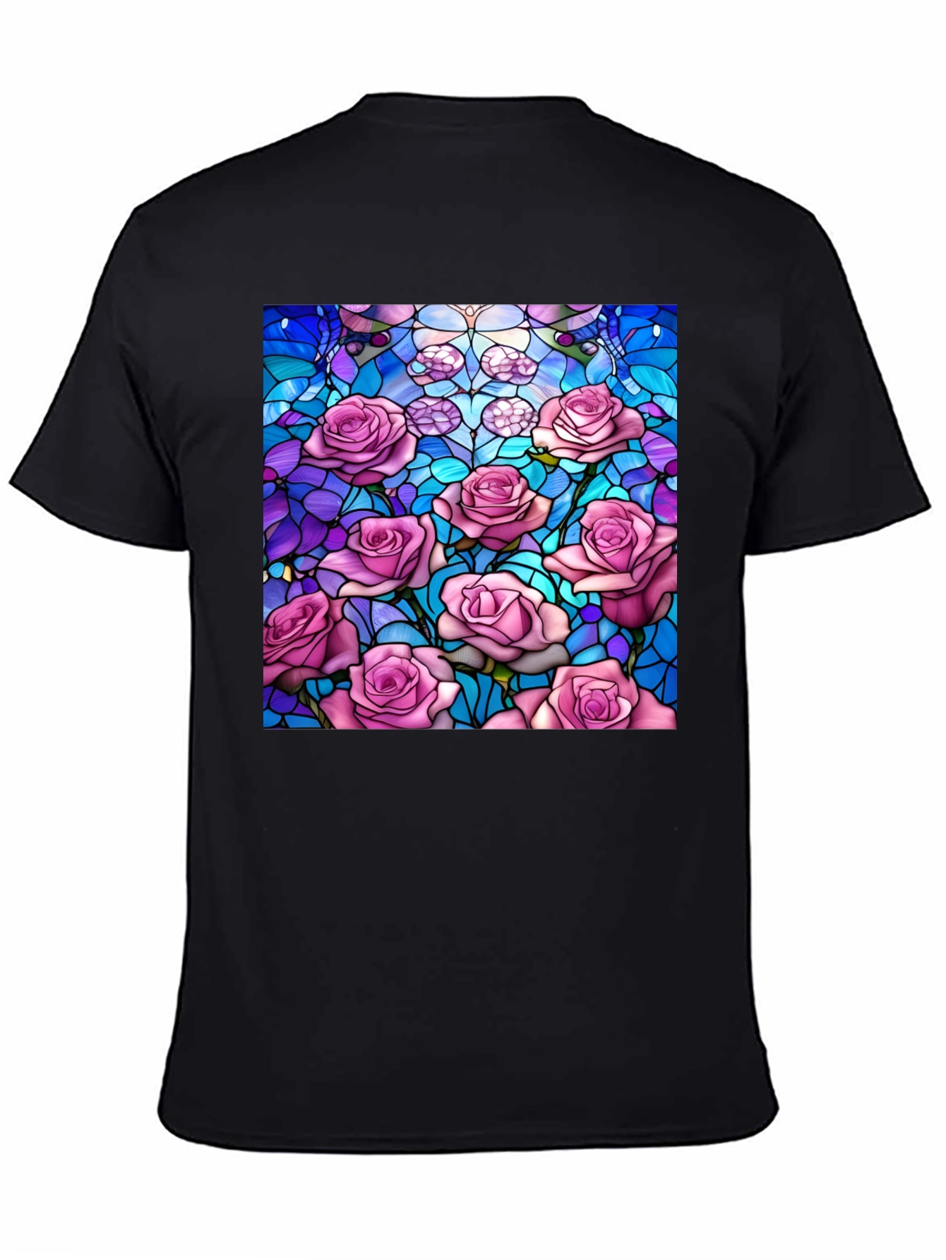 Floral Stained Glass T-Shirt