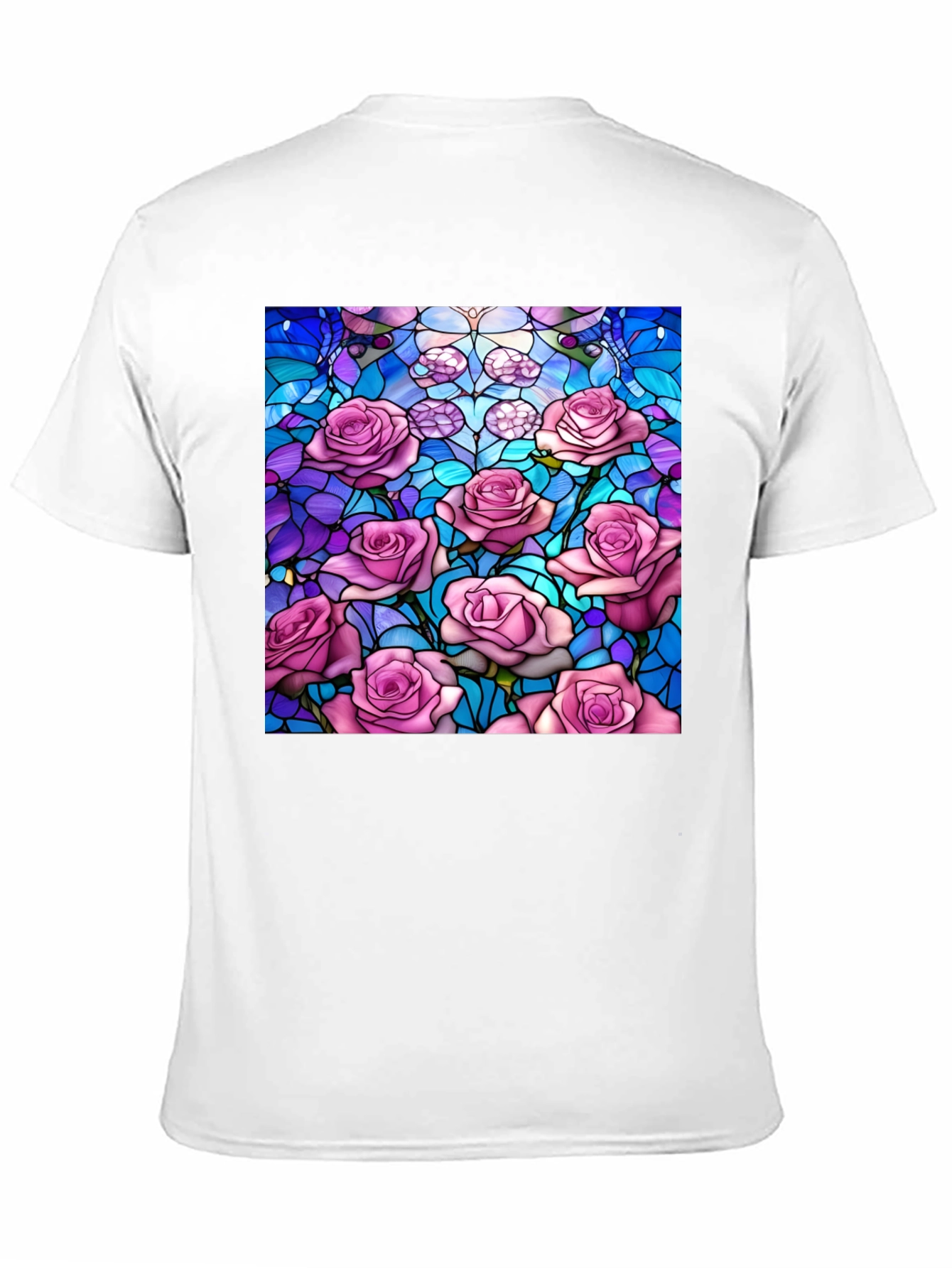 Floral Stained Glass T-Shirt