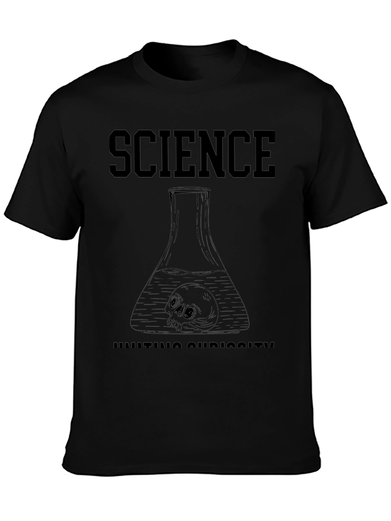 Science Curiosity T-Shirt - Skull Edition