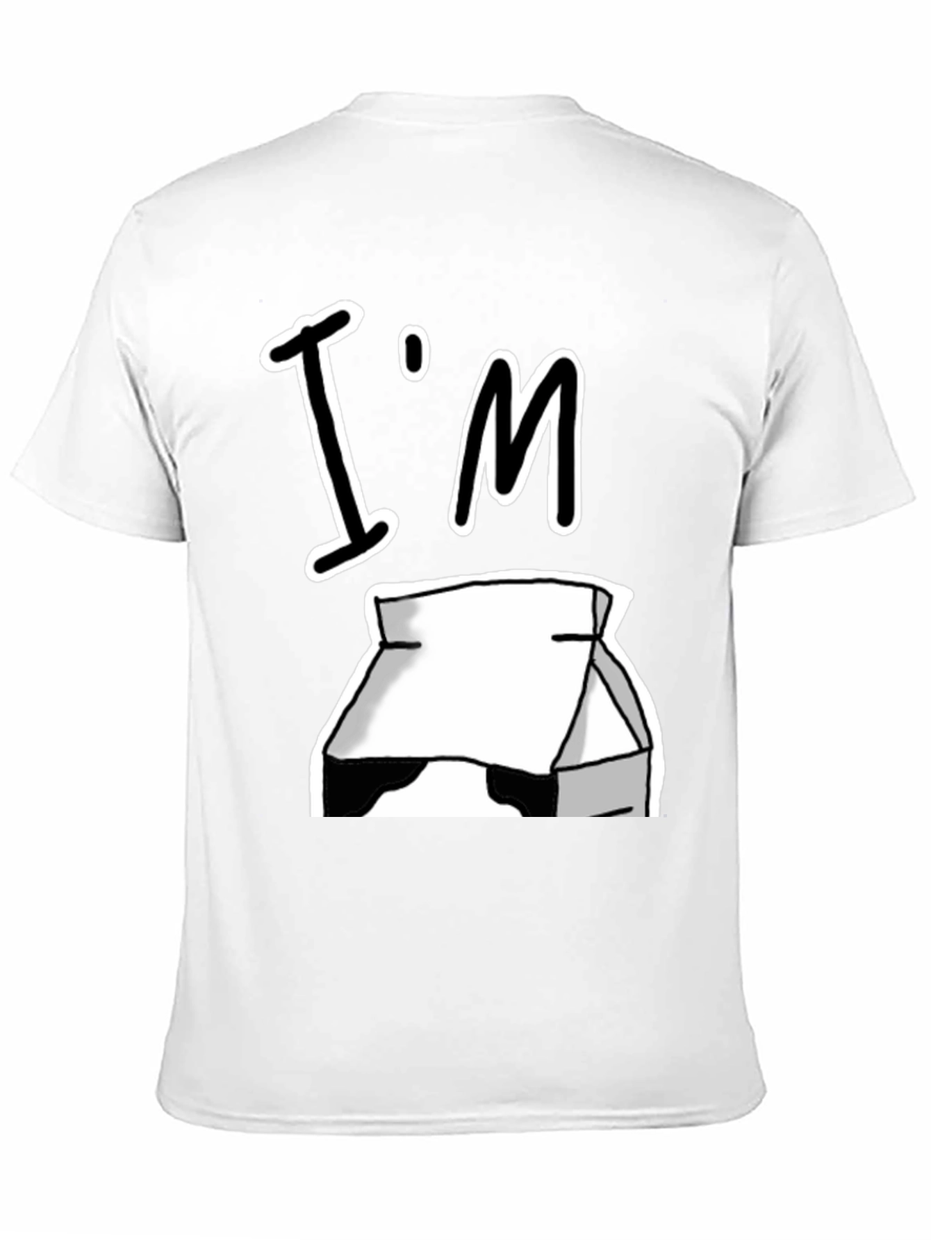 Im Moo Milk Box Black T-Shirt