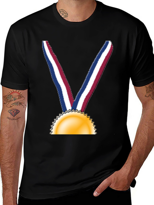 Gold Medal Graphic Tee - Champion Style