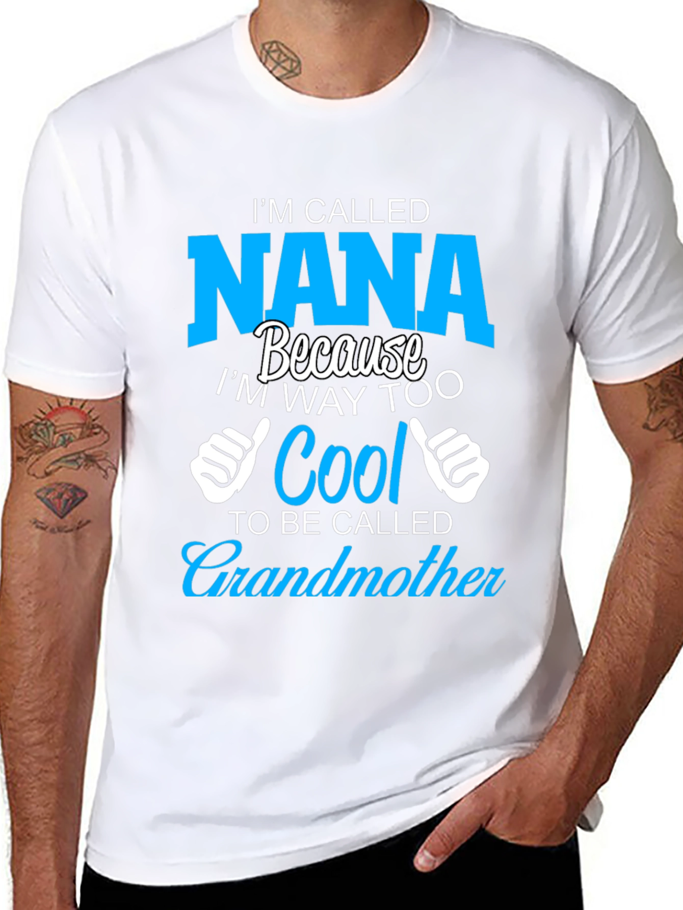 Im Called Nana T-Shirt - Cool Grandmother Tee