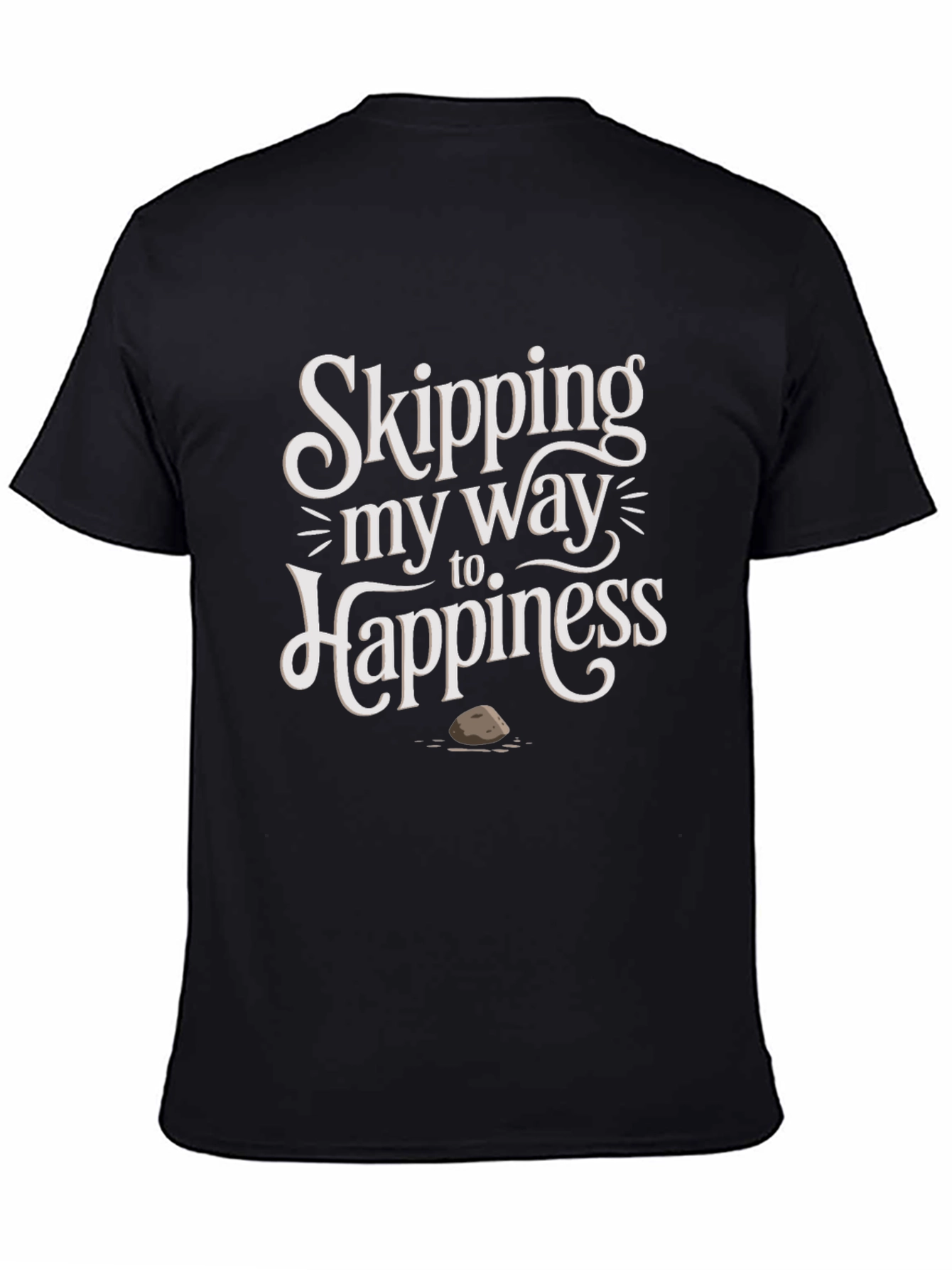 Skipping Stone Happiness Graphic Tee