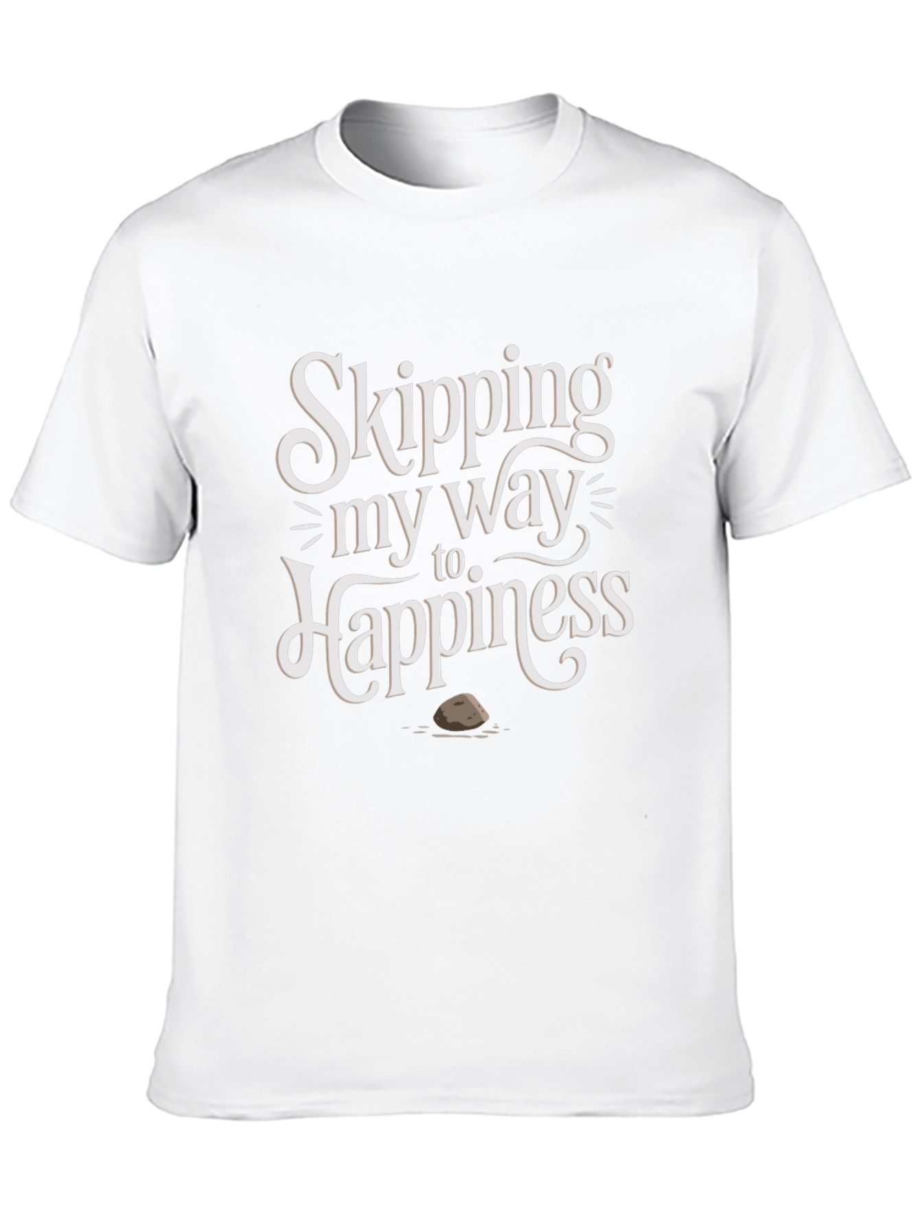 Skipping Stone Happiness Graphic Tee