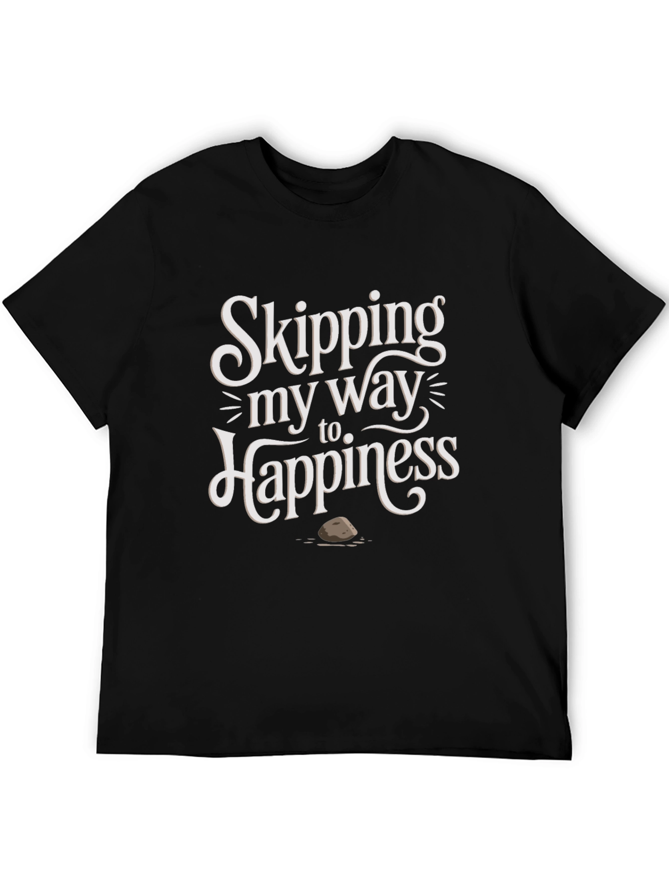 Skipping Stone Happiness Graphic Tee