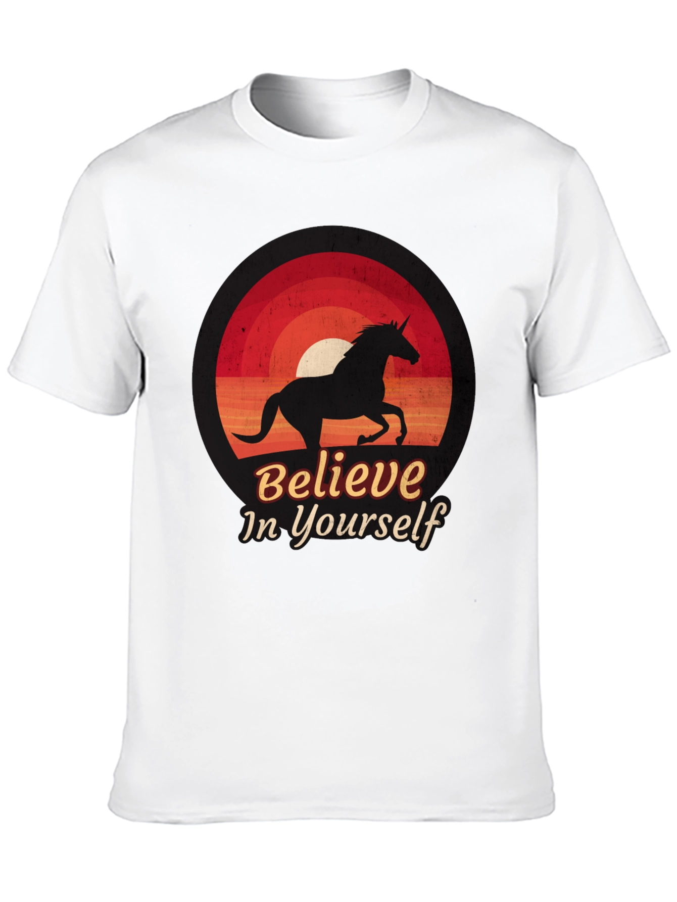 Believe in Yourself Unicorn Graphic Tee