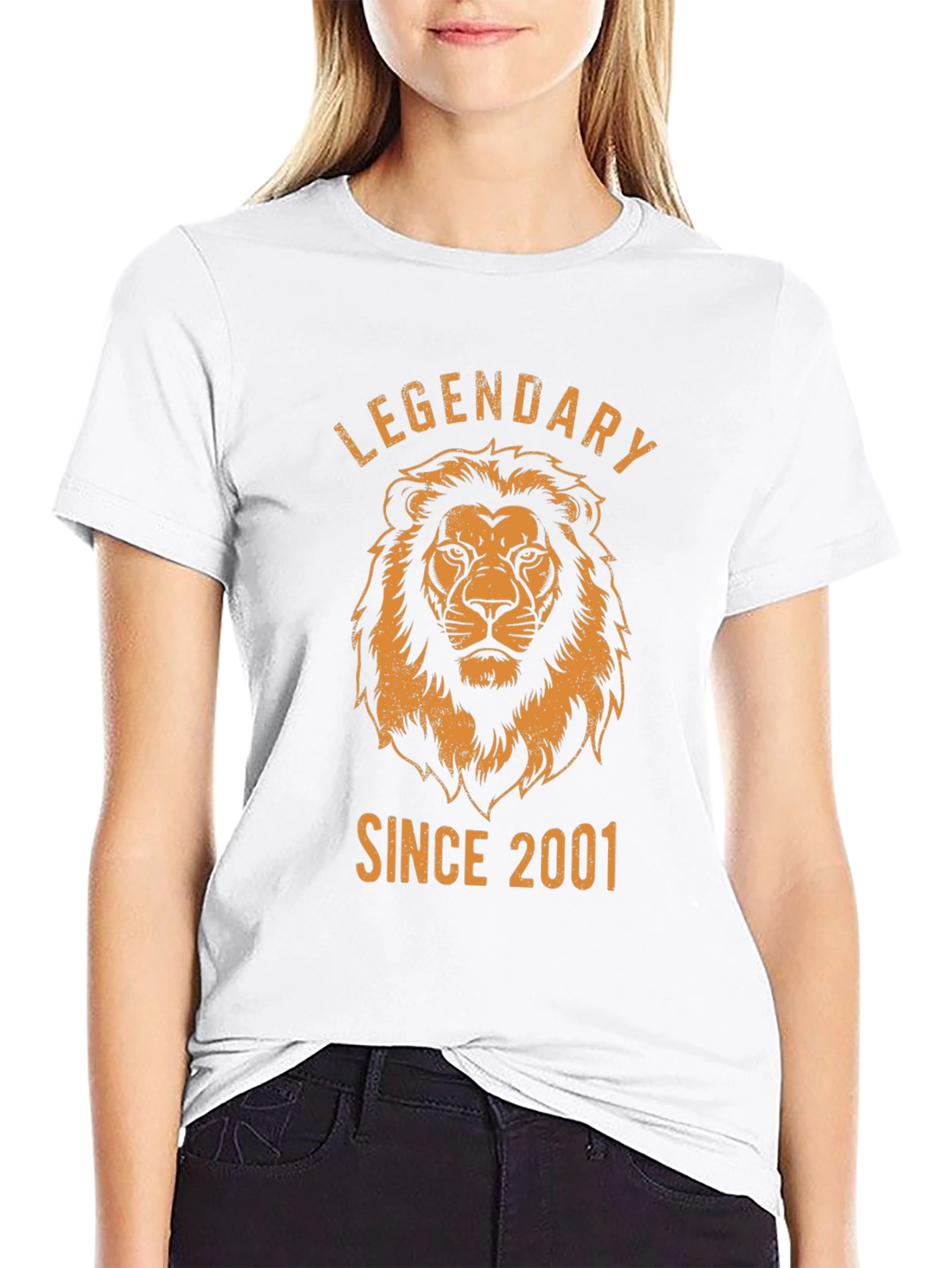 Legendary Since 2001 Lion Graphic T-Shirt