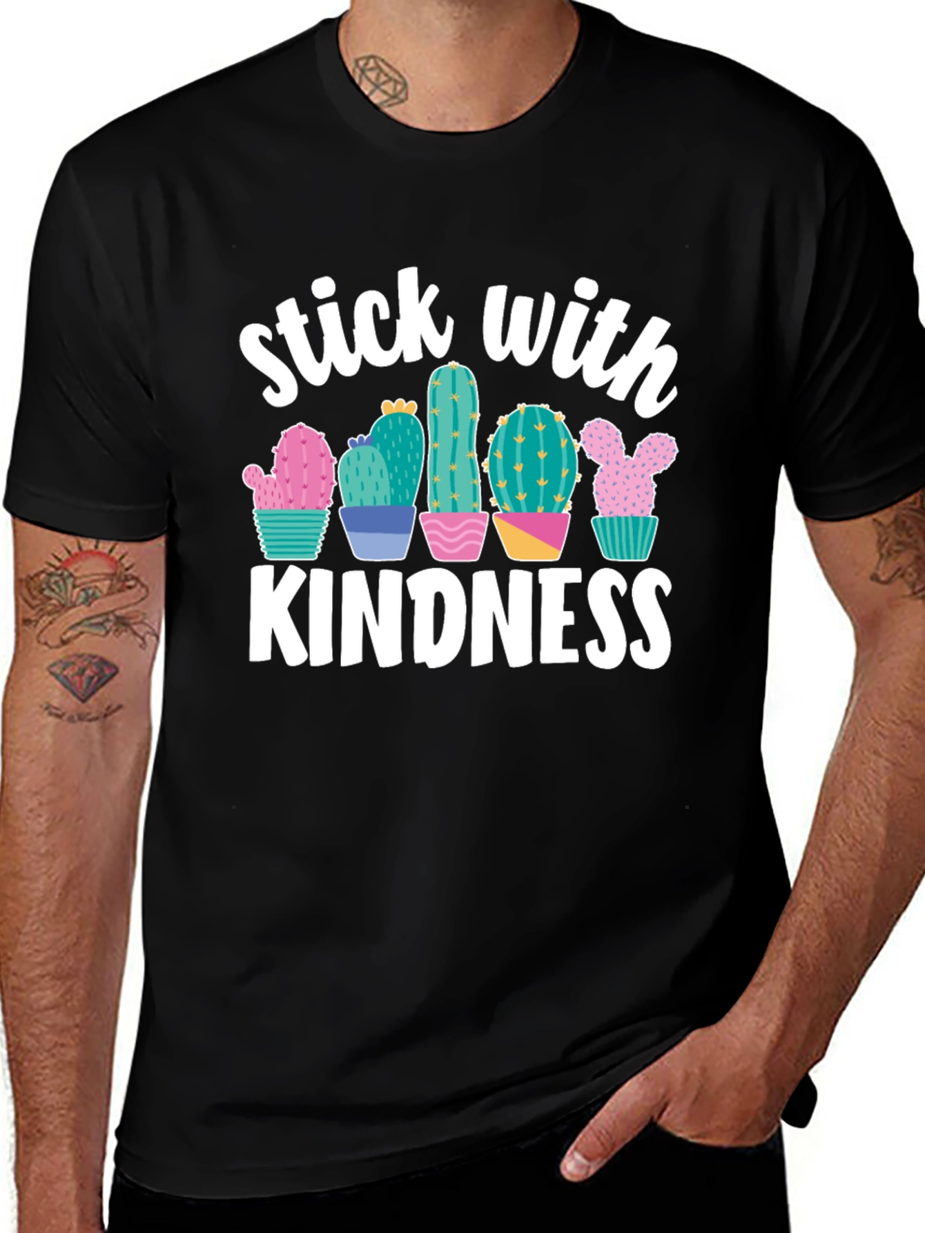 Stick with Kindness Graphic Tee
