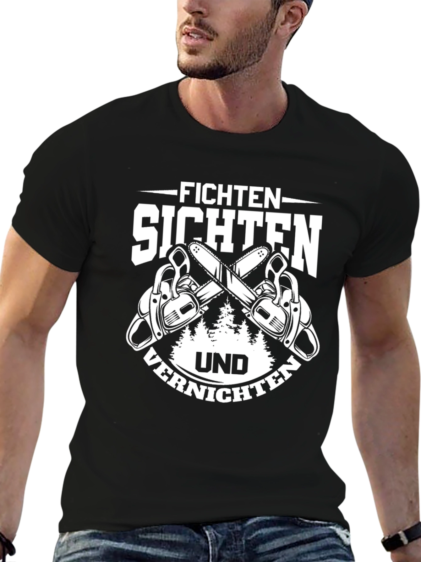 Fichten Sichten Und Vernichten T-Shirt
