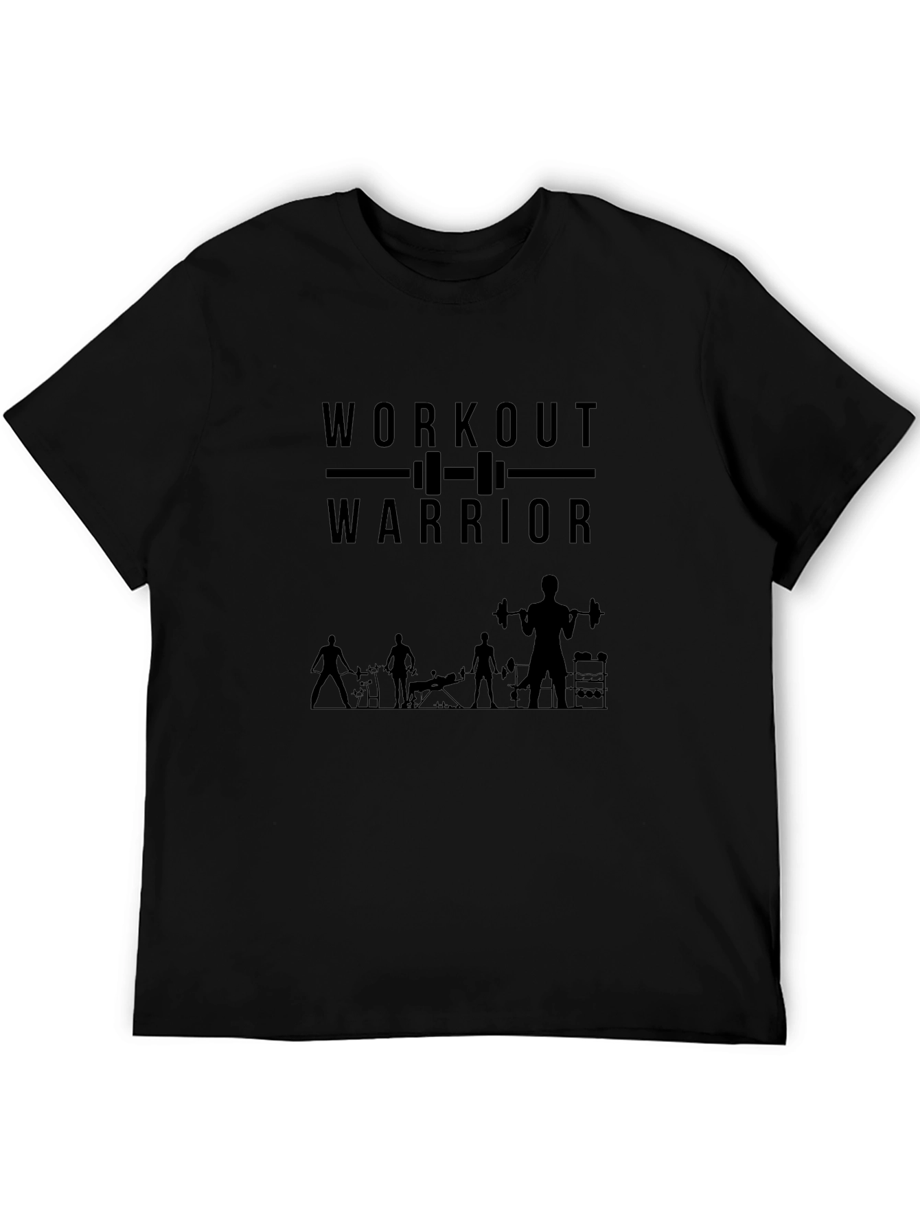 Workout Warrior Black T-Shirt