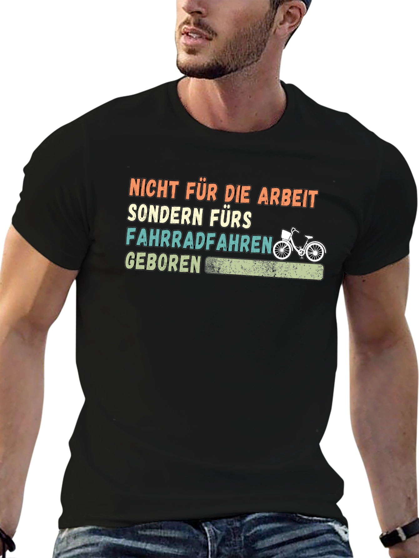 Born to Bike T-Shirt - Funny Cycling Tee
