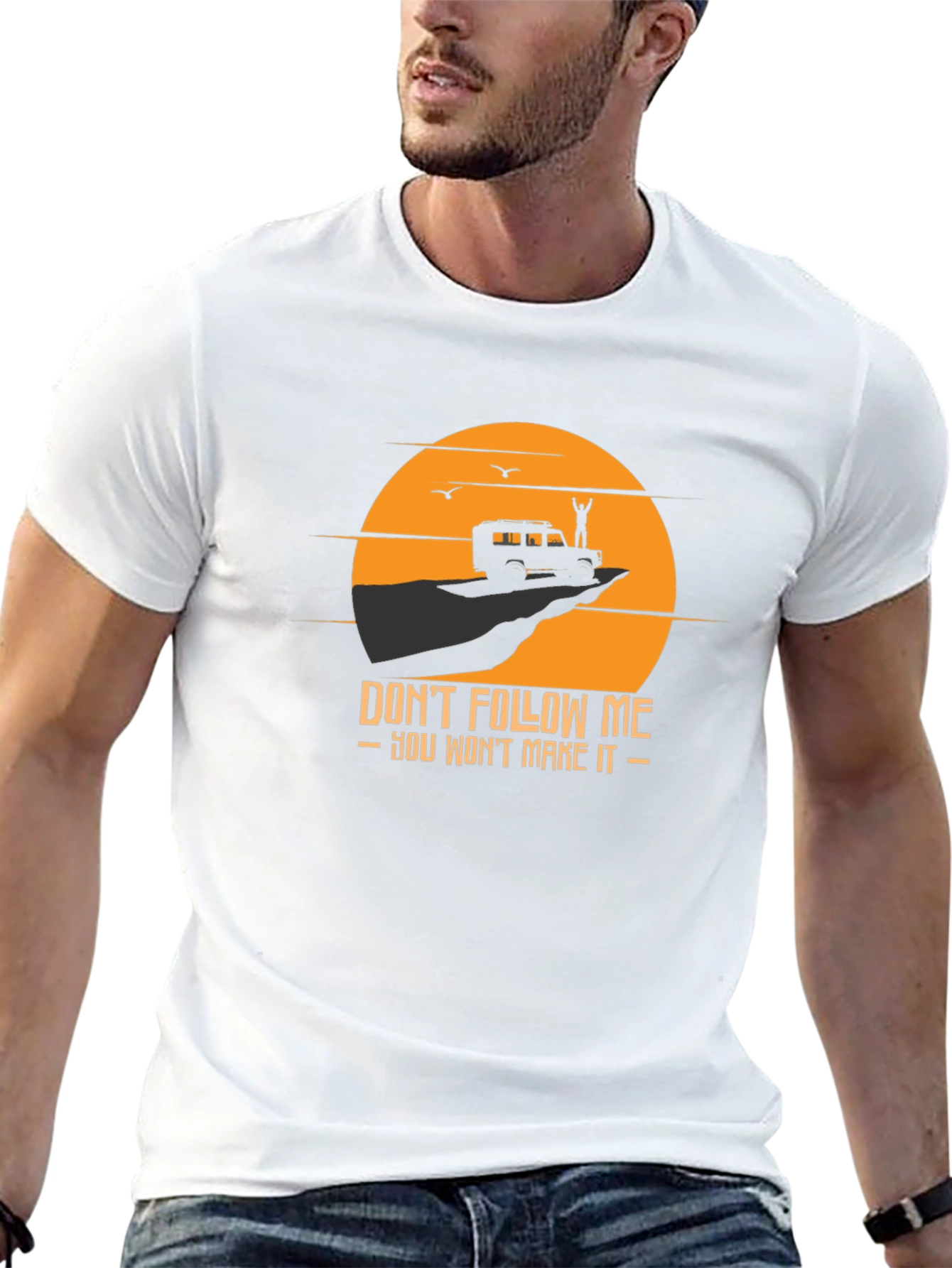 Dont Follow Me T-Shirt: Off-Road Adventure Tee