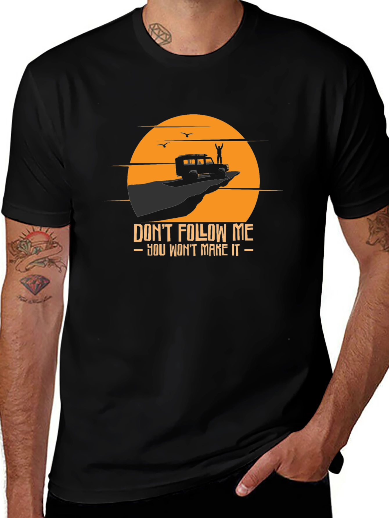 Dont Follow Me T-Shirt: Off-Road Adventure Tee