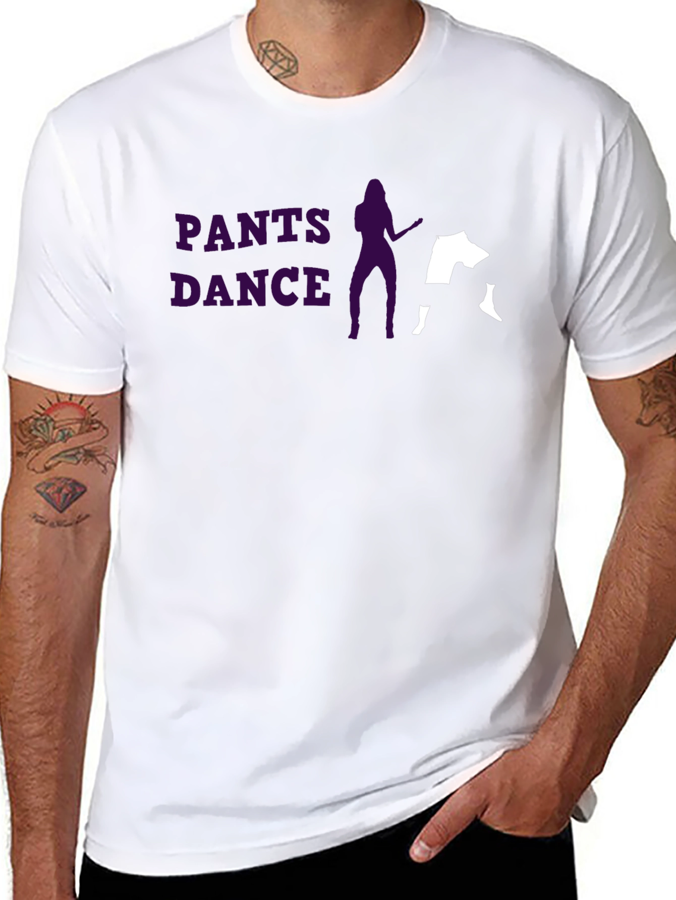 Pants Dance T-Shirt - Black