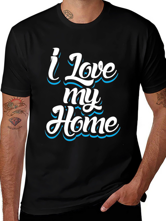 I Love My Home Graphic Tee