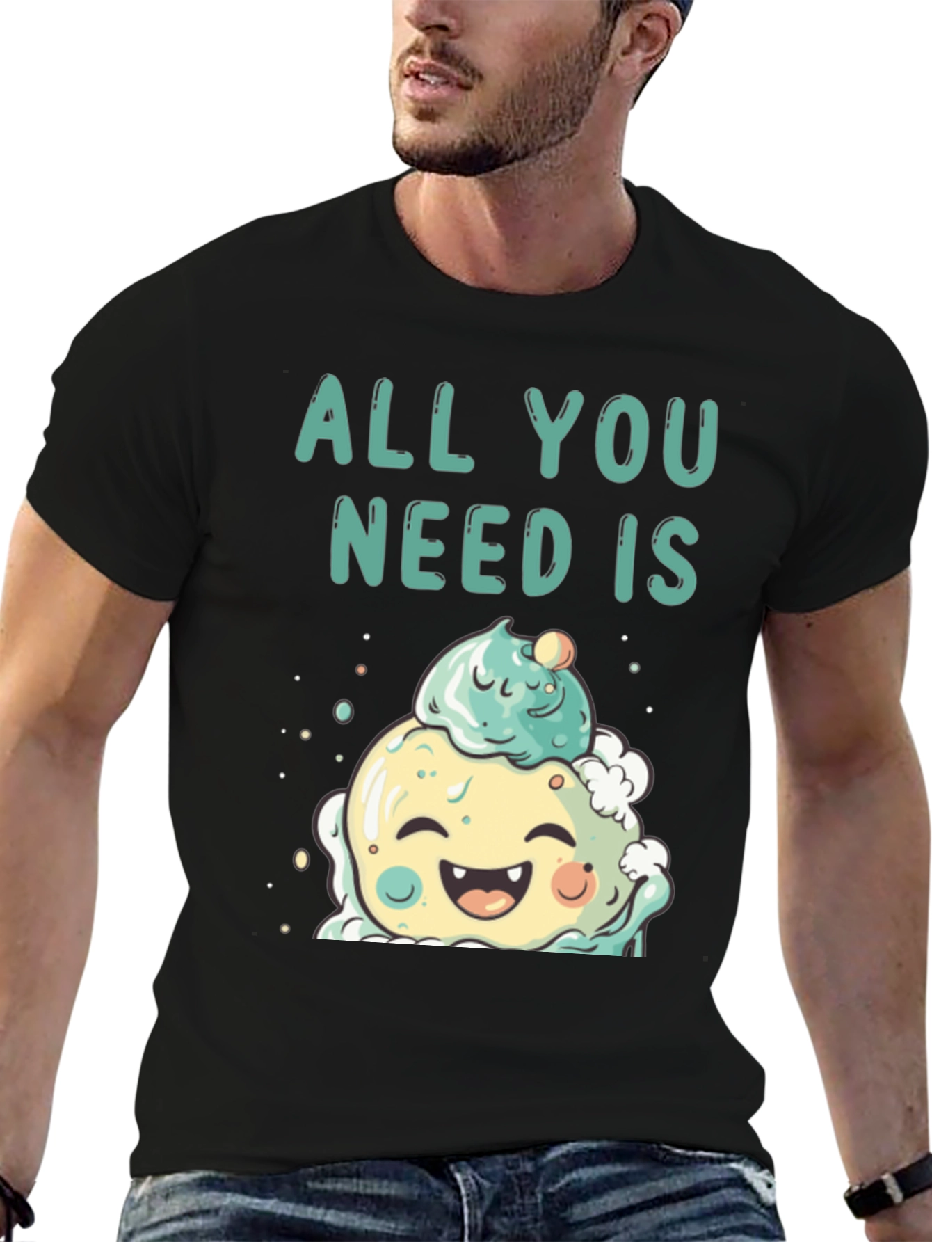 All You Need Is Cute Ice Cream T-Shirt