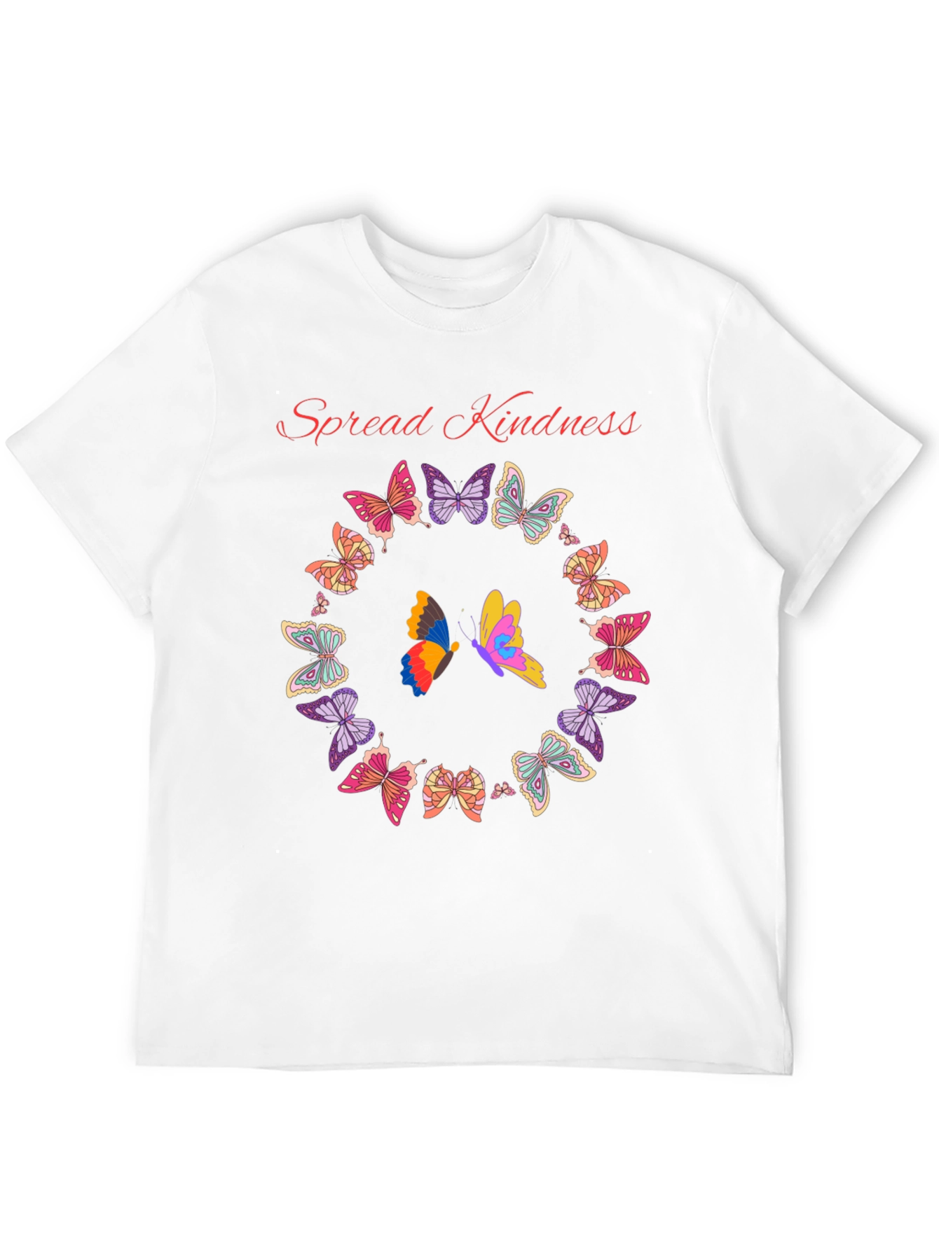 Kindness Butterfly Graphic Tee - Spread Positivity